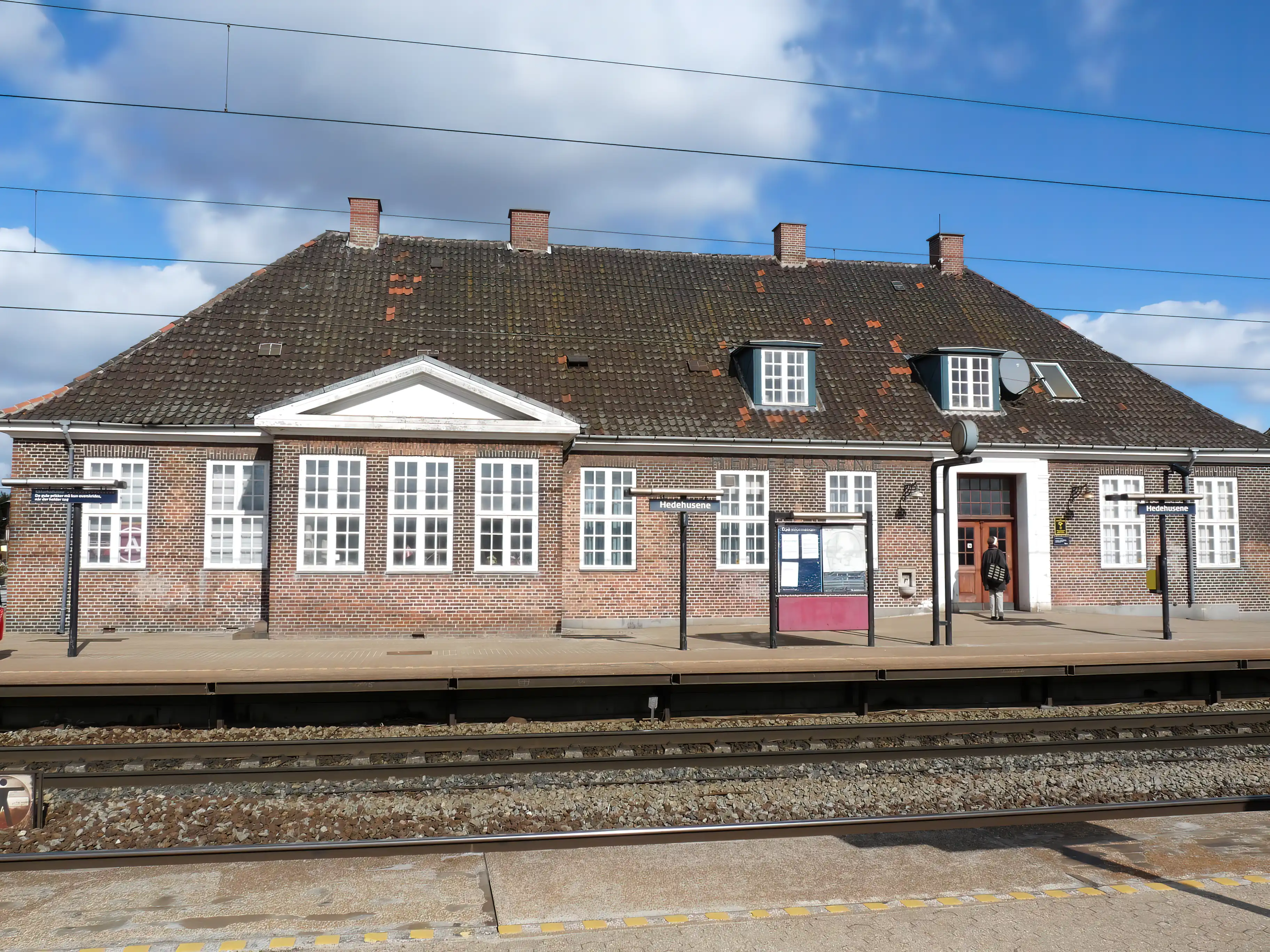 Billede af Hedehusene Station. Billede af Hedehusene Station.