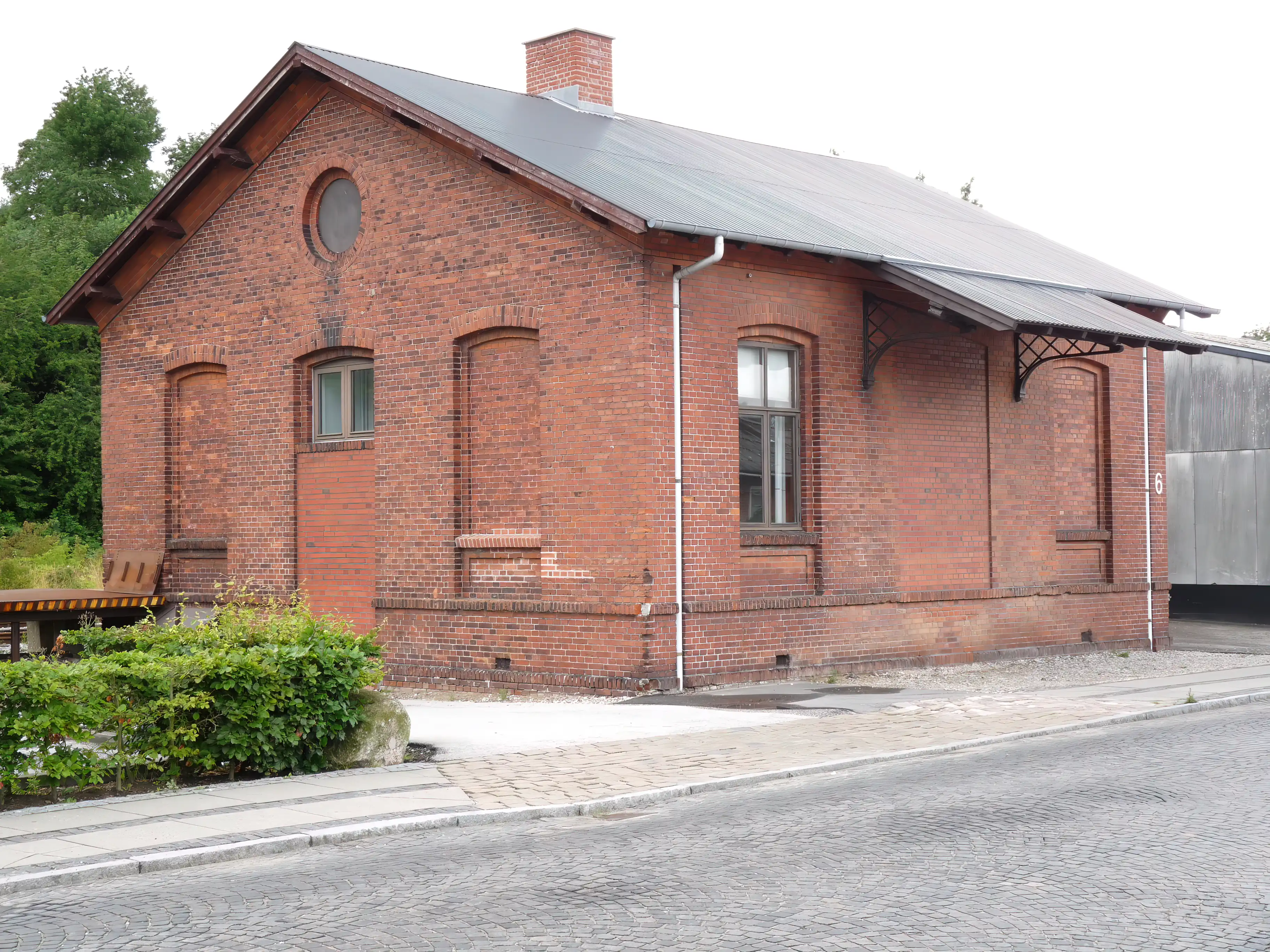 Billede af Hobro Stations pakhus.