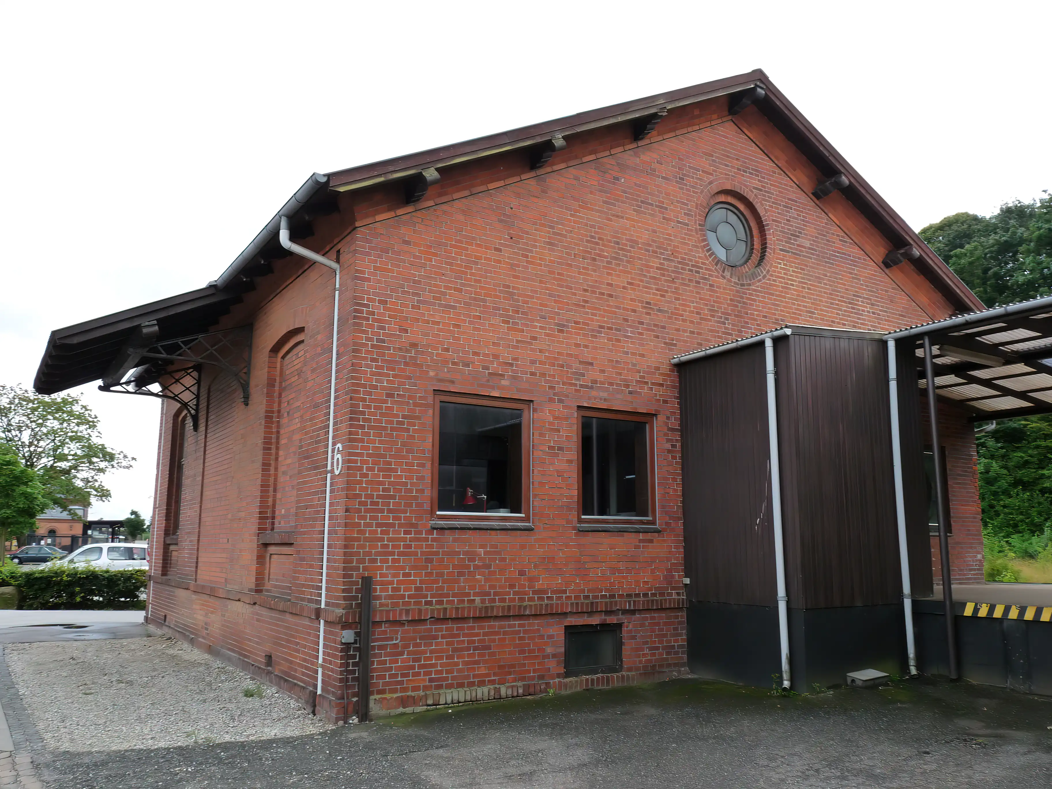 Billede af Hobro Stations pakhus.