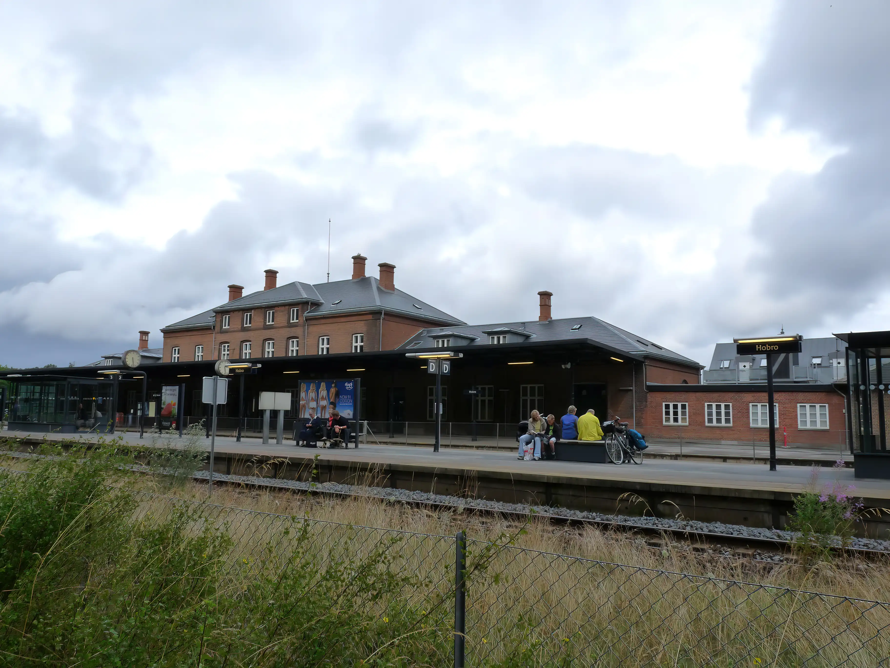 Billede af Hobro Station.
