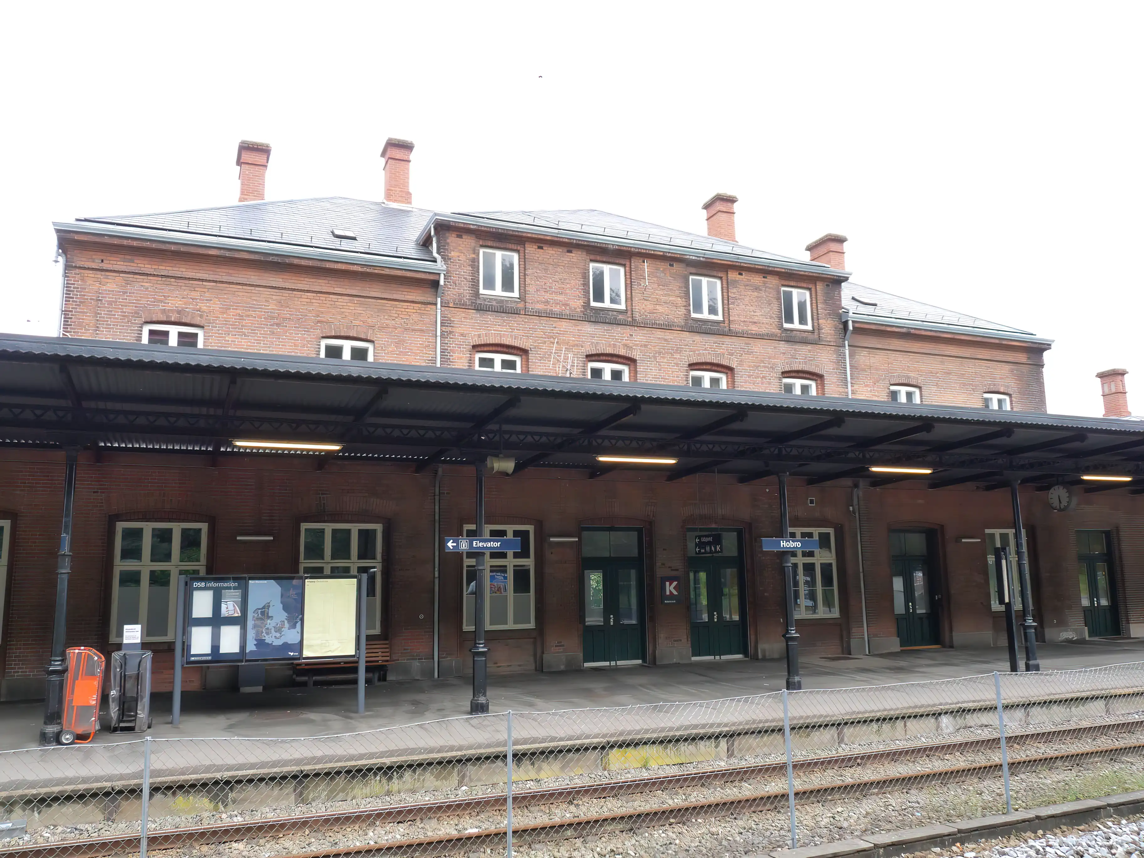 Billede af Hobro Station.