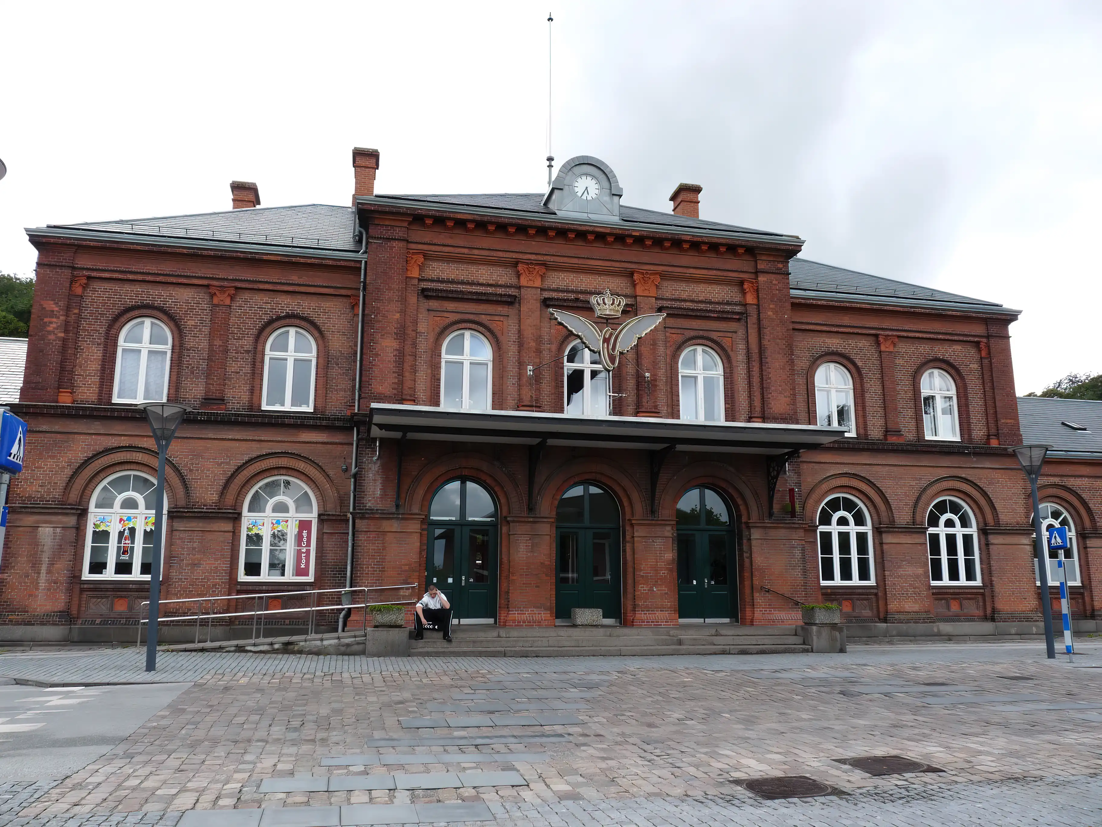 Billede af Hobro Station.