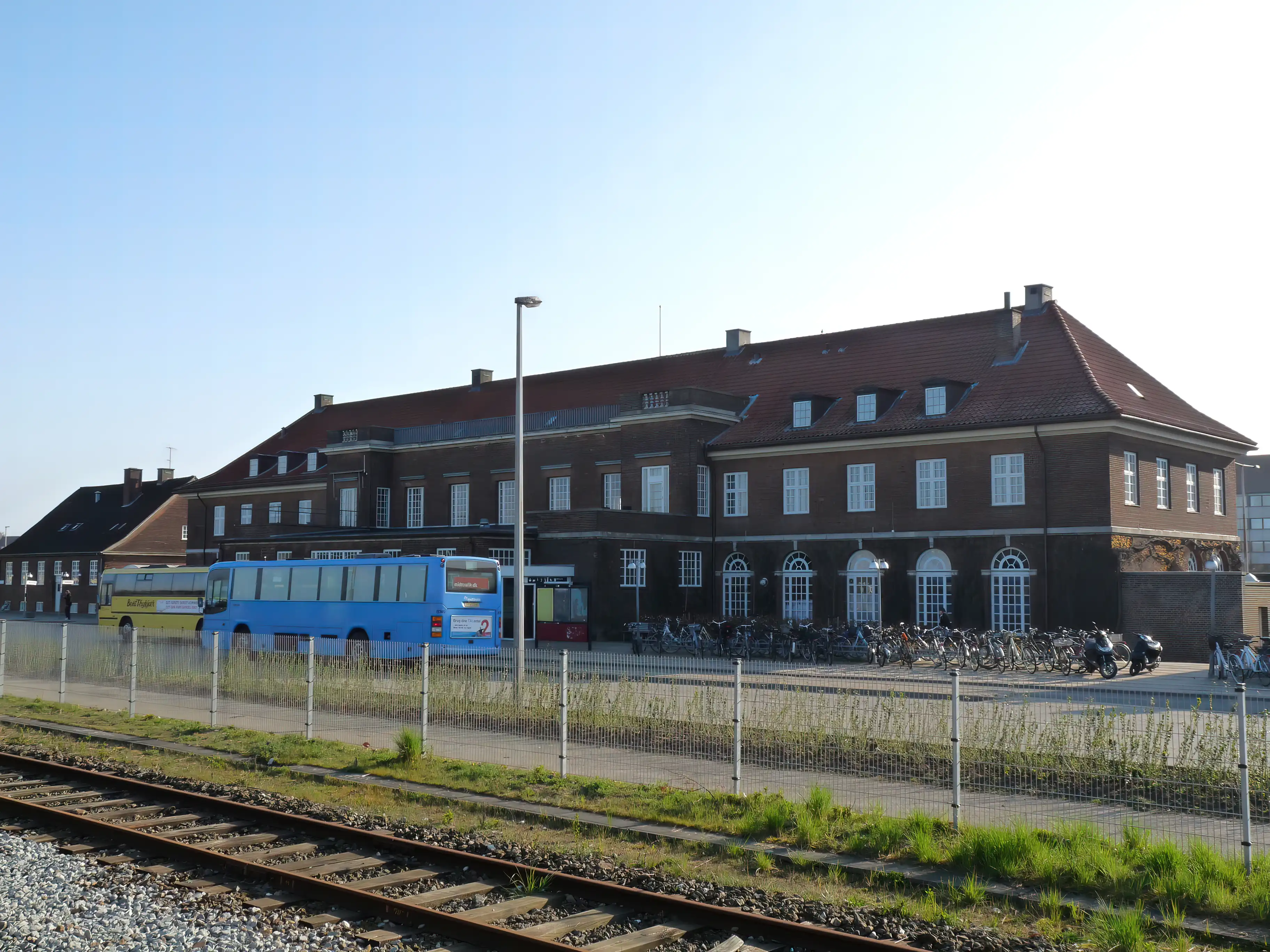 Billede af Horsens Station.