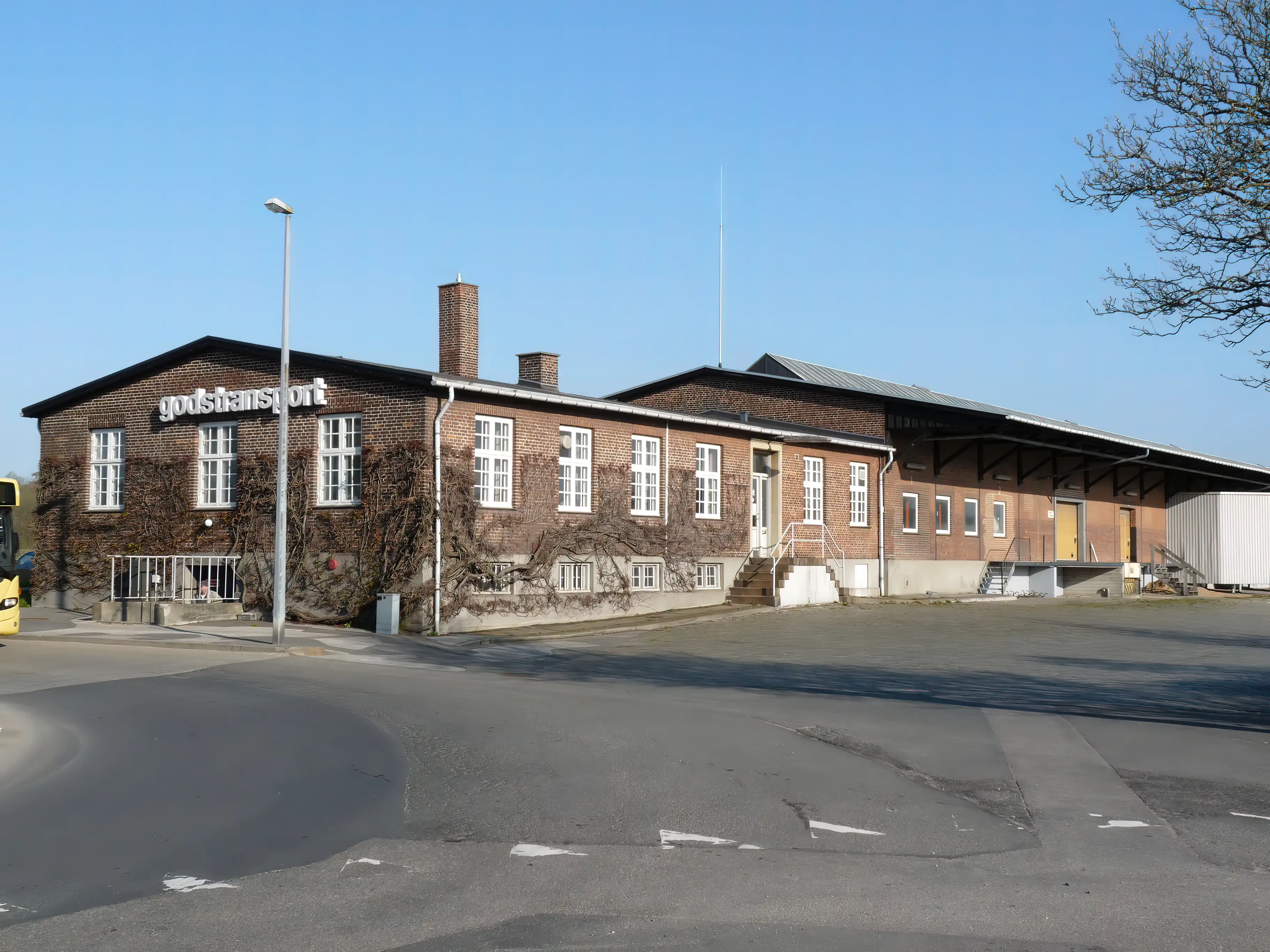 Billede af Horsens Stations pakhus.