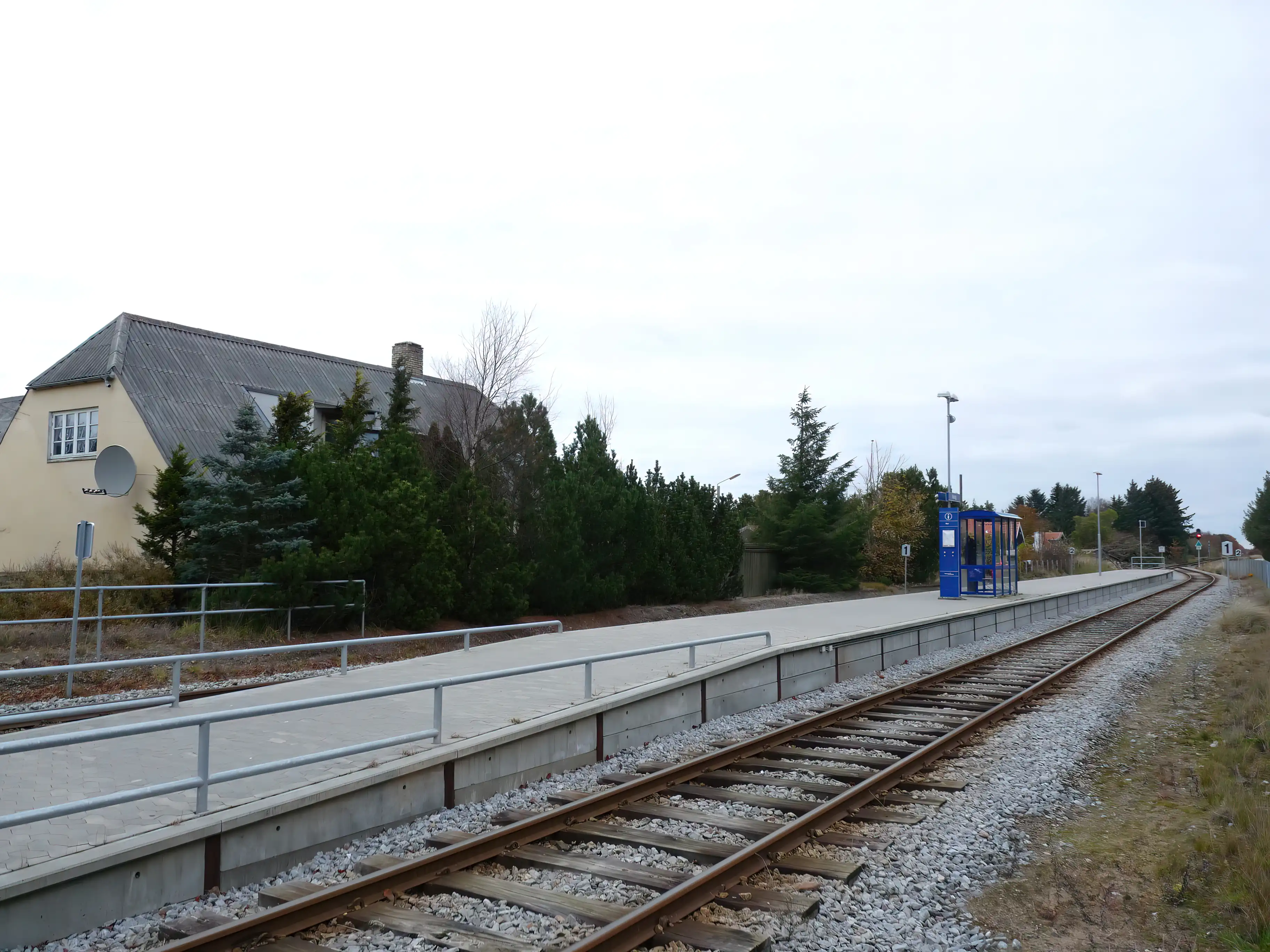 Billede af Hulsig Station.