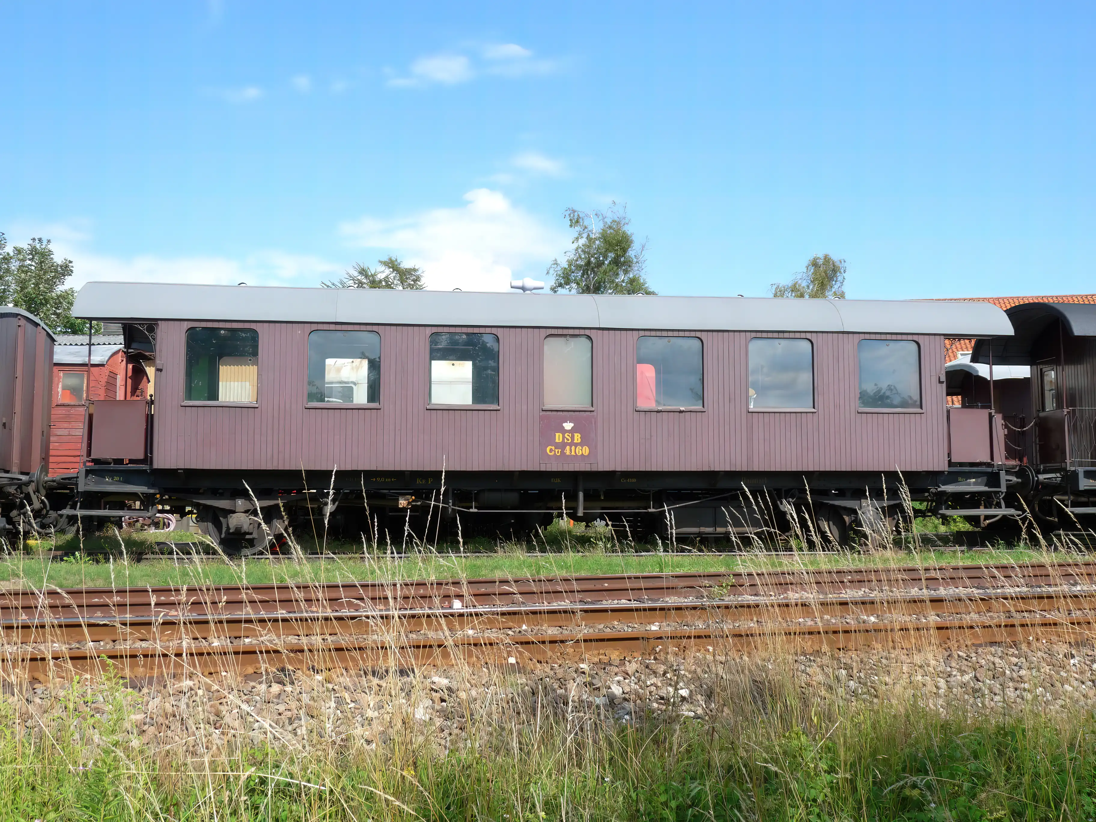 Billede af Høng Stations sporareal.