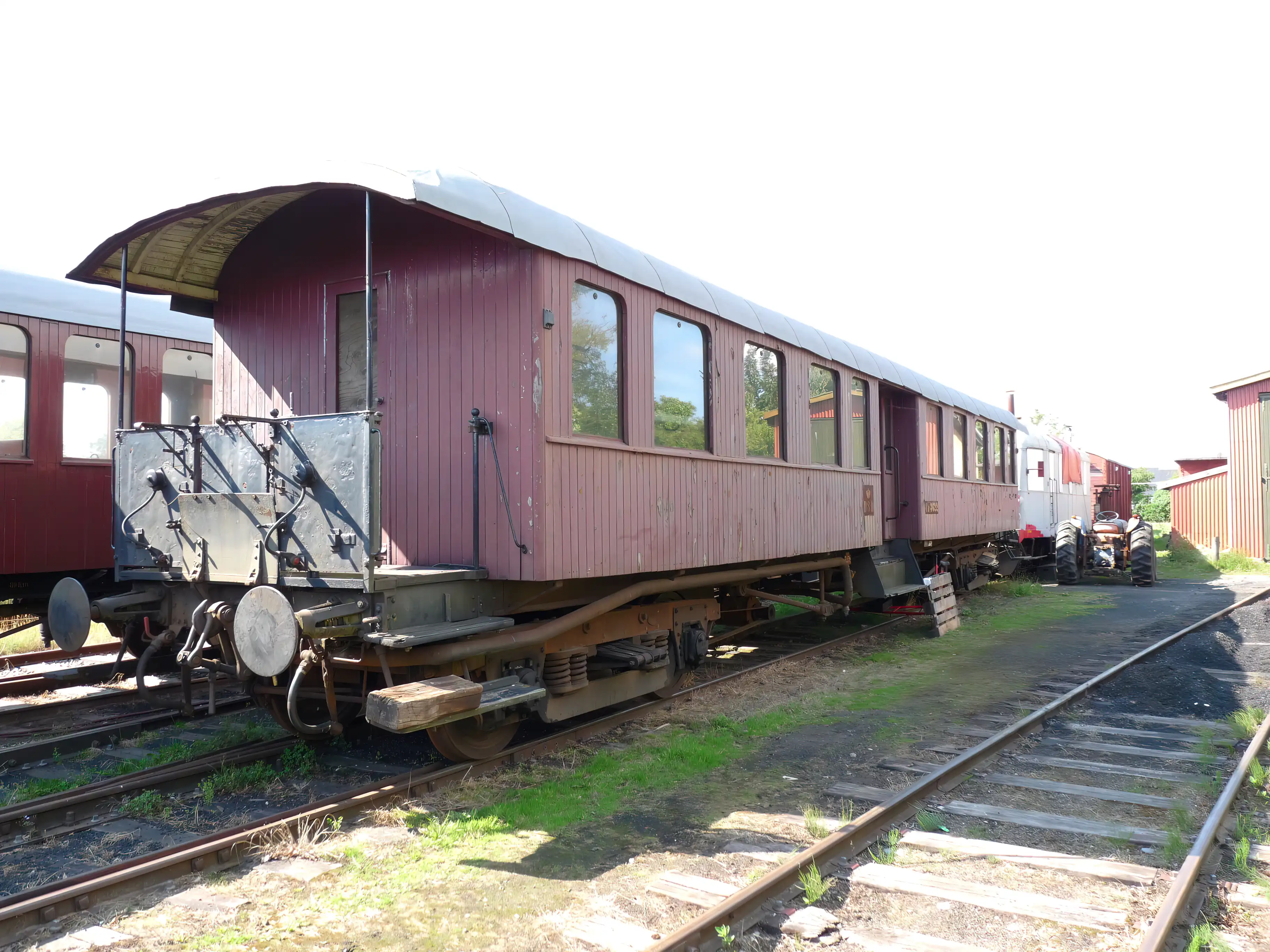 Billede af Høng Stations sporareal.
