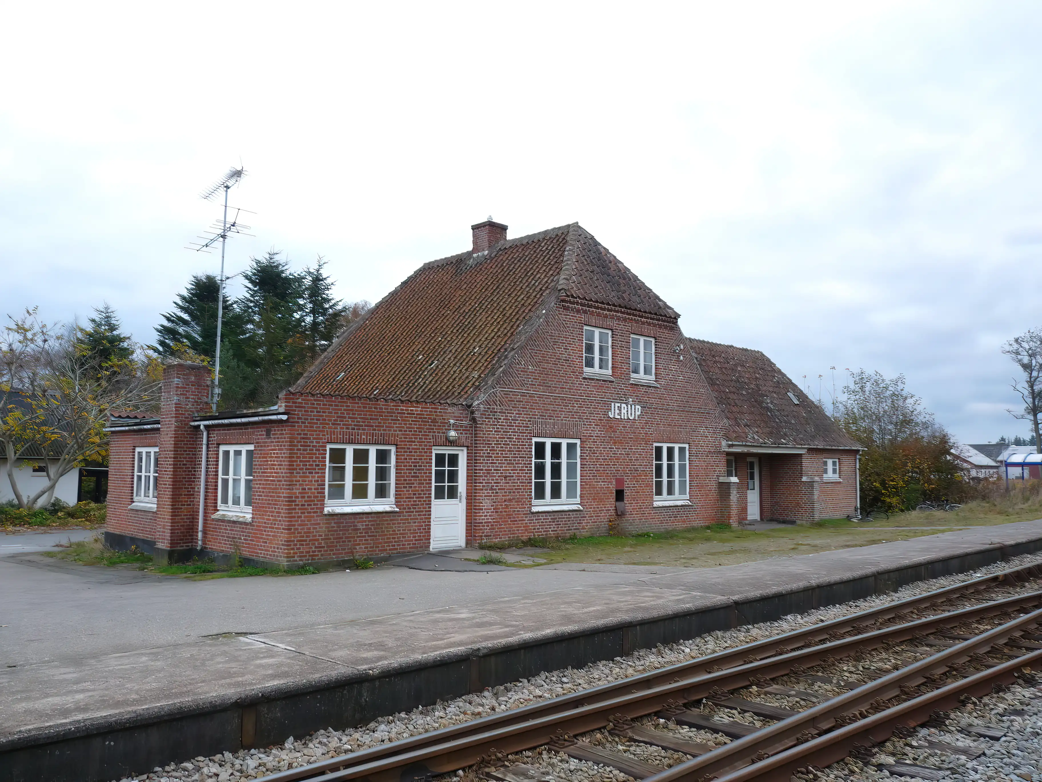 Billede af Jerup Station.