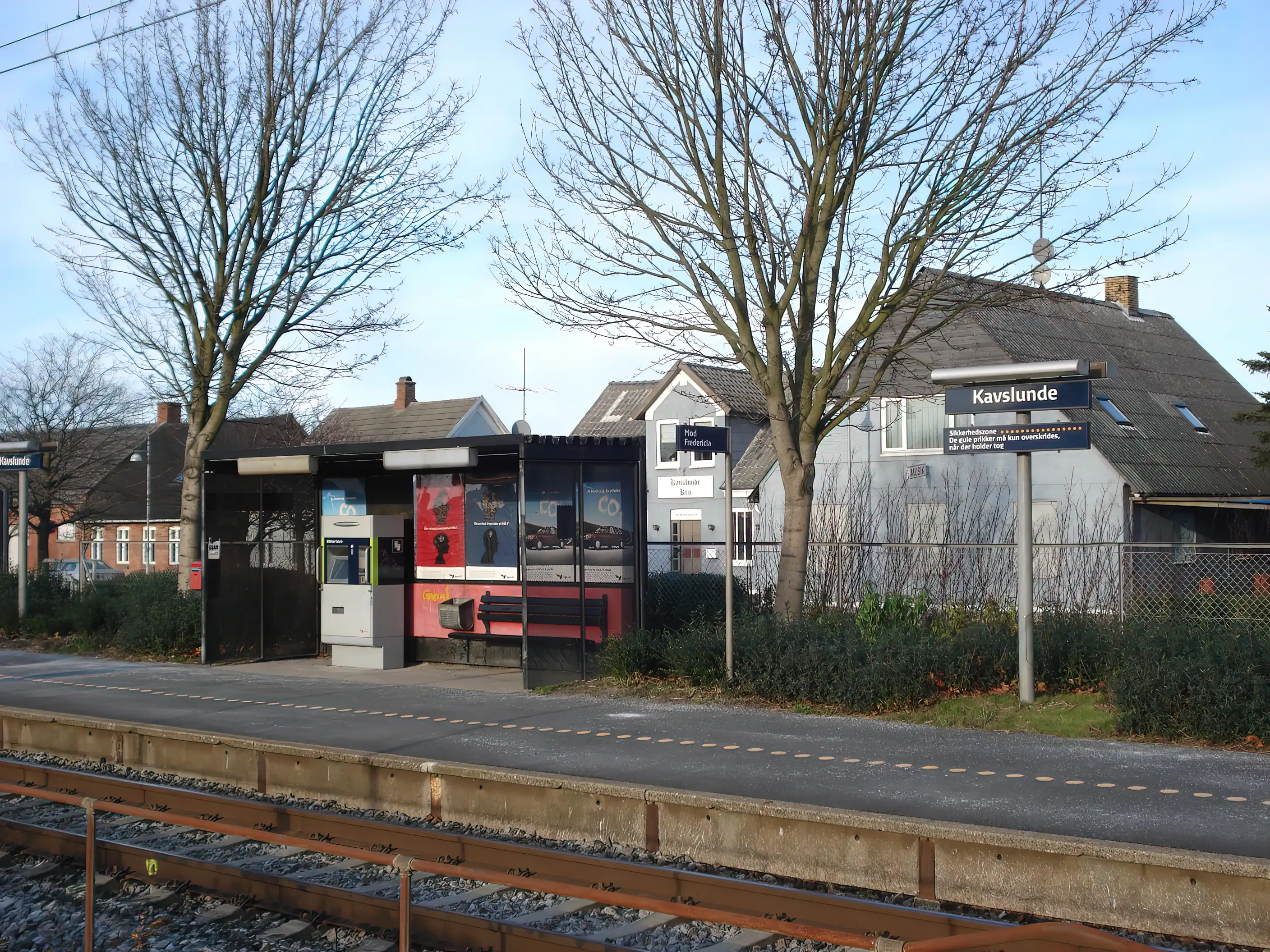 Billede af Kavslunde Trinbræt. Billede af Kavslunde Trinbræt.