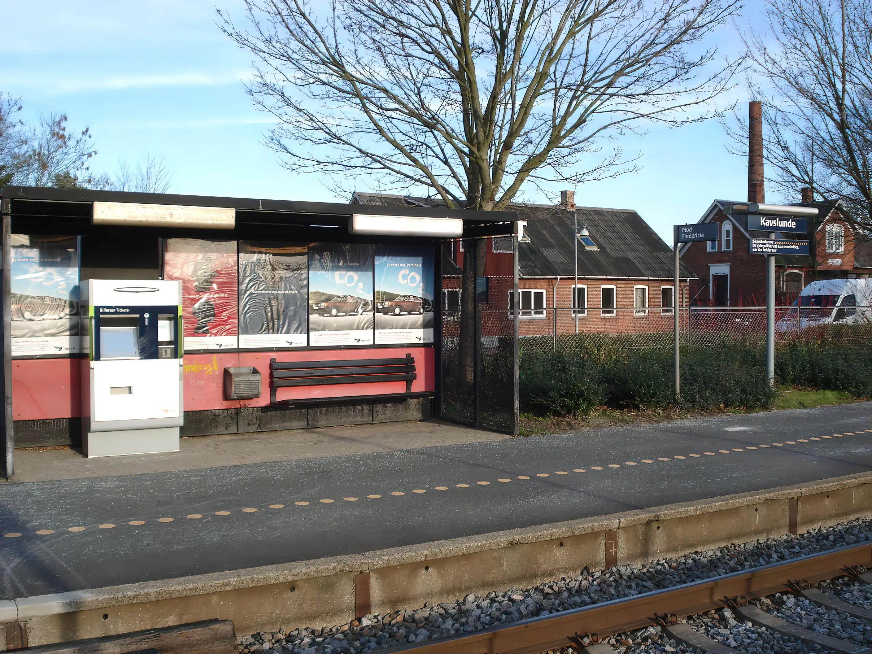 Billede af Kavslunde Trinbræt. Billede af Kavslunde Trinbræt.