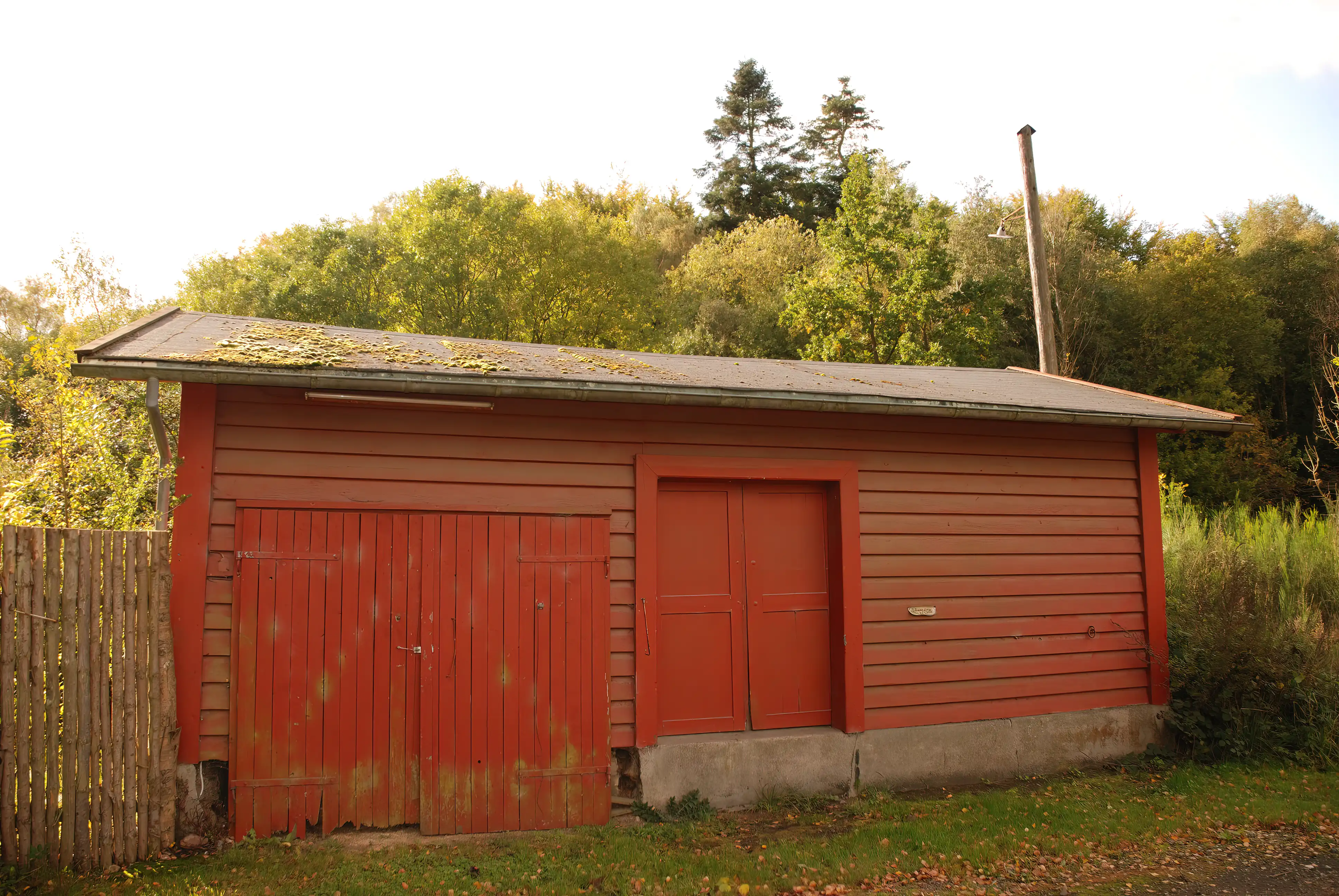 Billede af Kirkeby Stations pakhus. Billede af Kirkeby Stations pakhus.