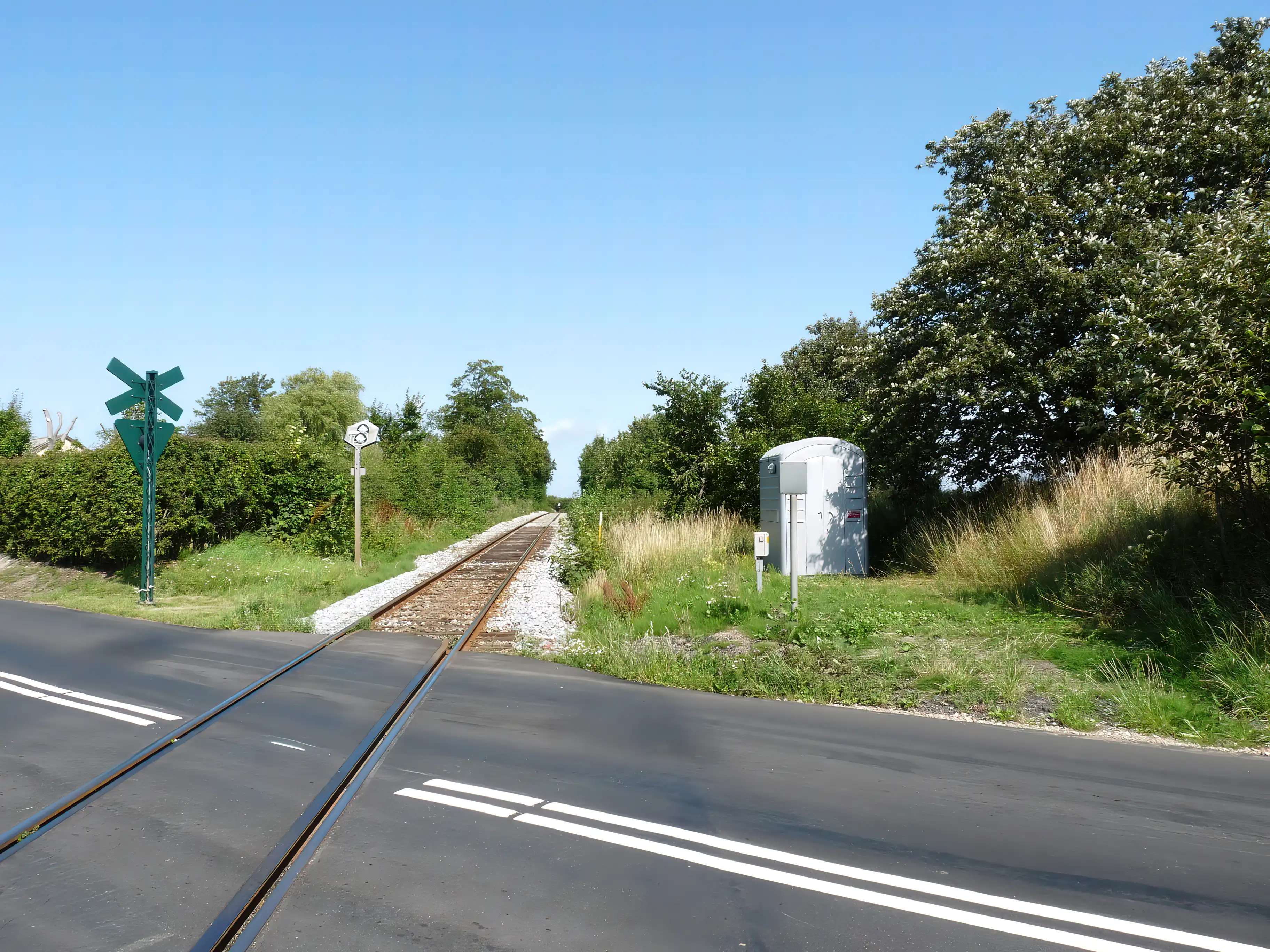 Billede af Kollekolle Trinbræt - Trinbræt er nedrevet, men Kollekolle Trinbræt har ligget her. Billede af Kollekolle Trinbræt - Trinbræt er nedrevet, men Kollekolle Trinbræt har ligget her.