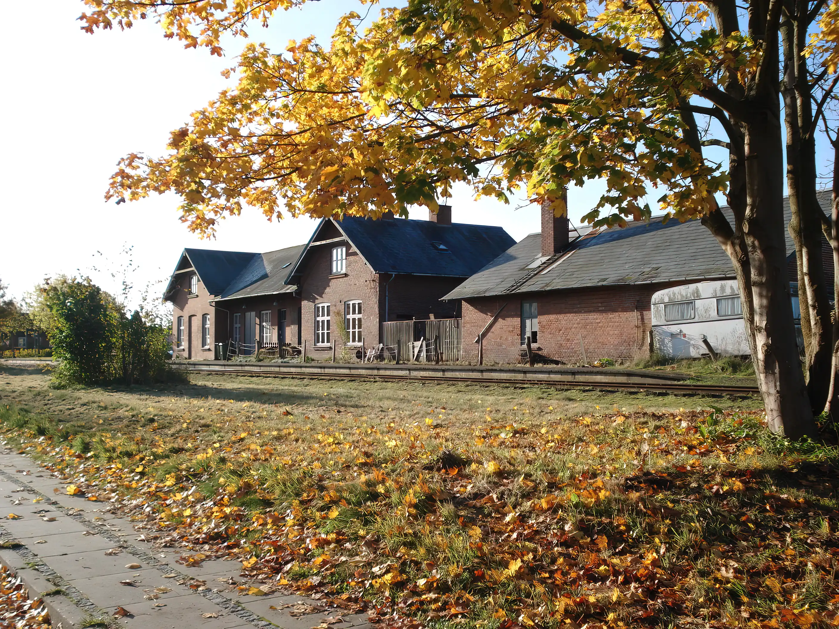 Billede af Korinth Station. Billede af Korinth Station.