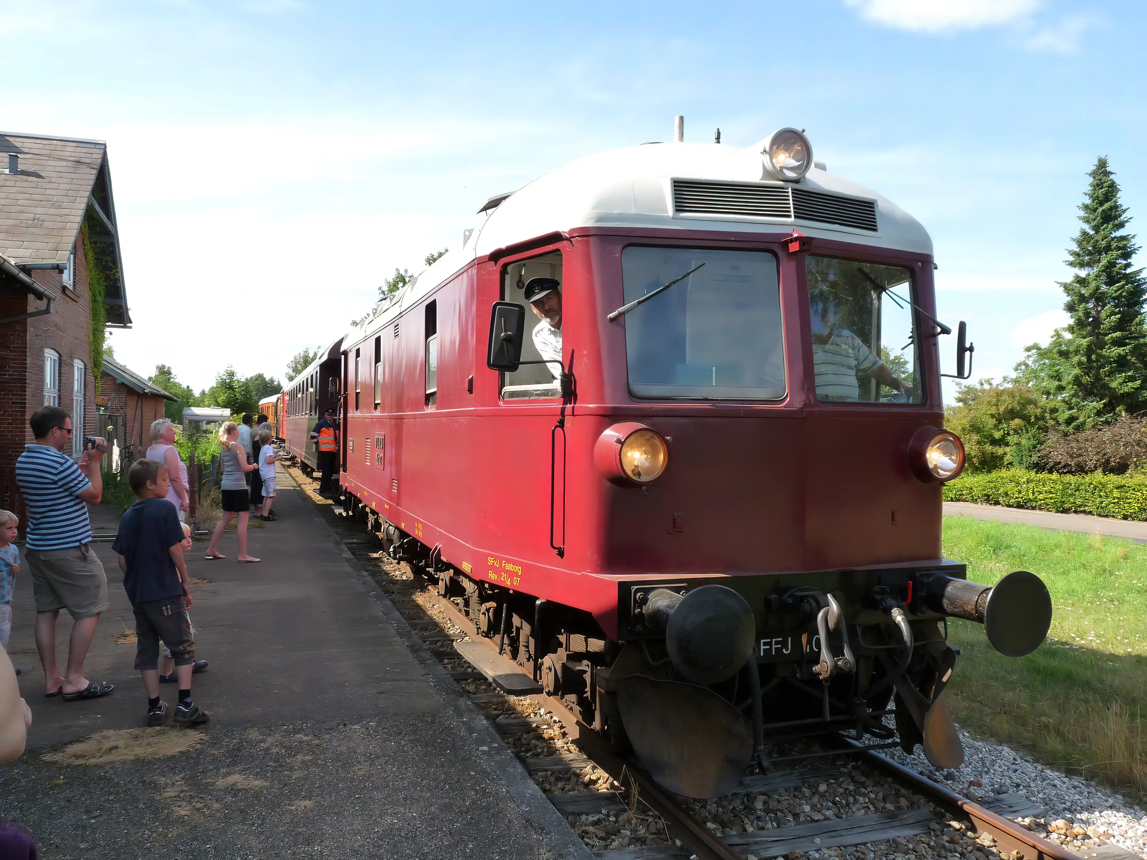 Billede af Korinth Stations sporareal. Billede af Korinth Stations sporareal.