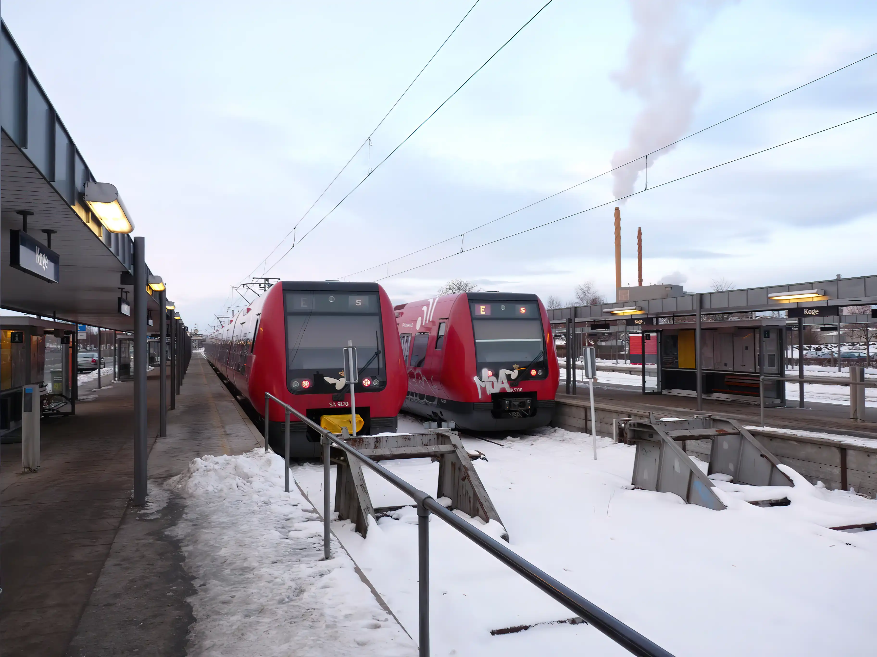 Billede af Køge Station. Billede af Køge Station.