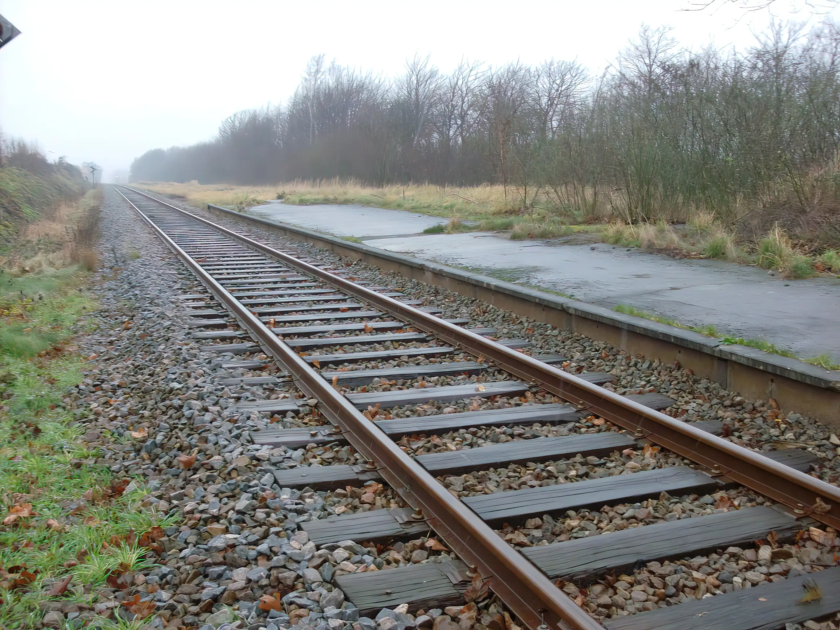 Billede af Marrebæk Station - Station er nedrevet, men Marrebæk Station har ligget her.