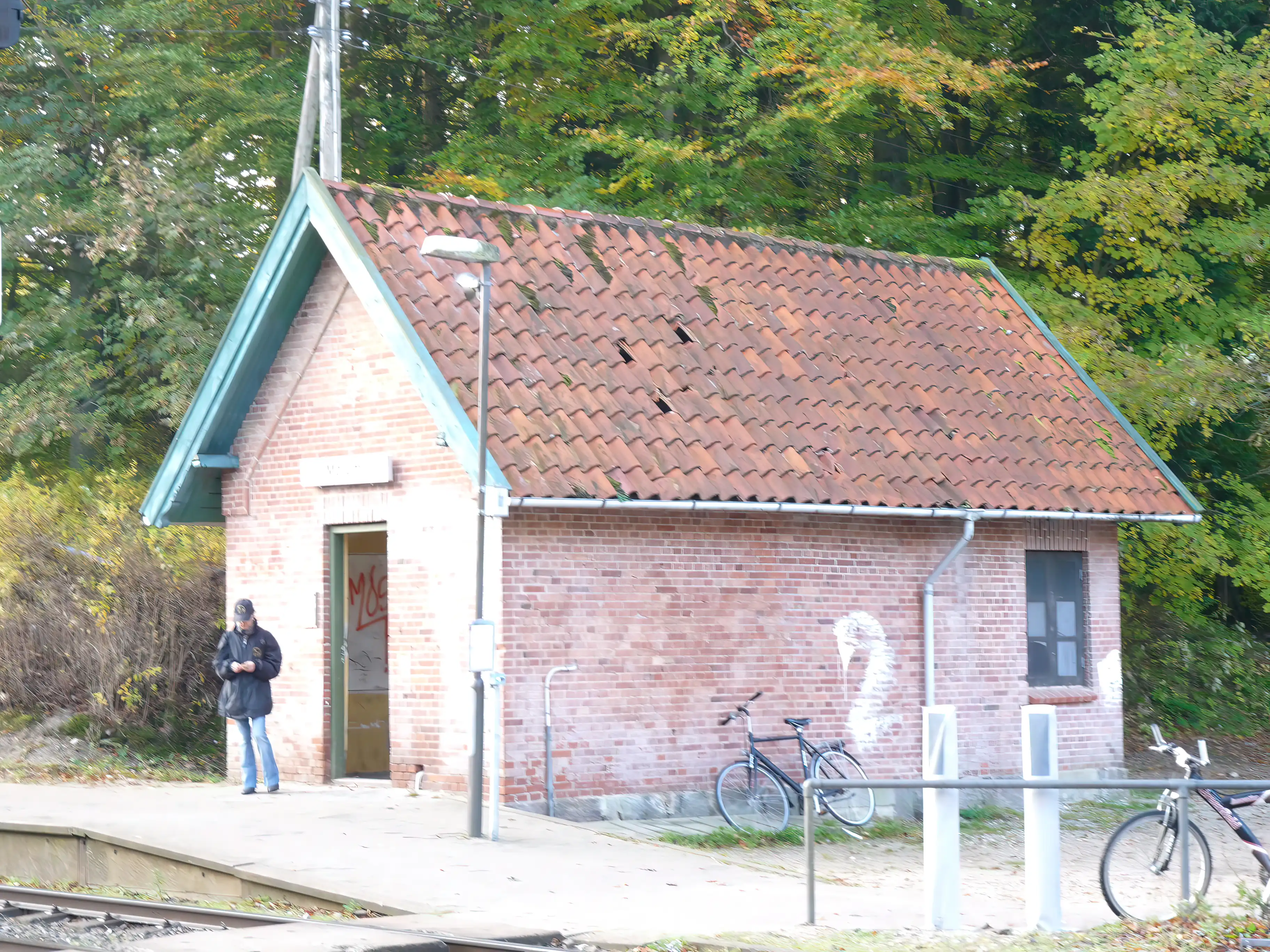 Billede af Mårum Station.