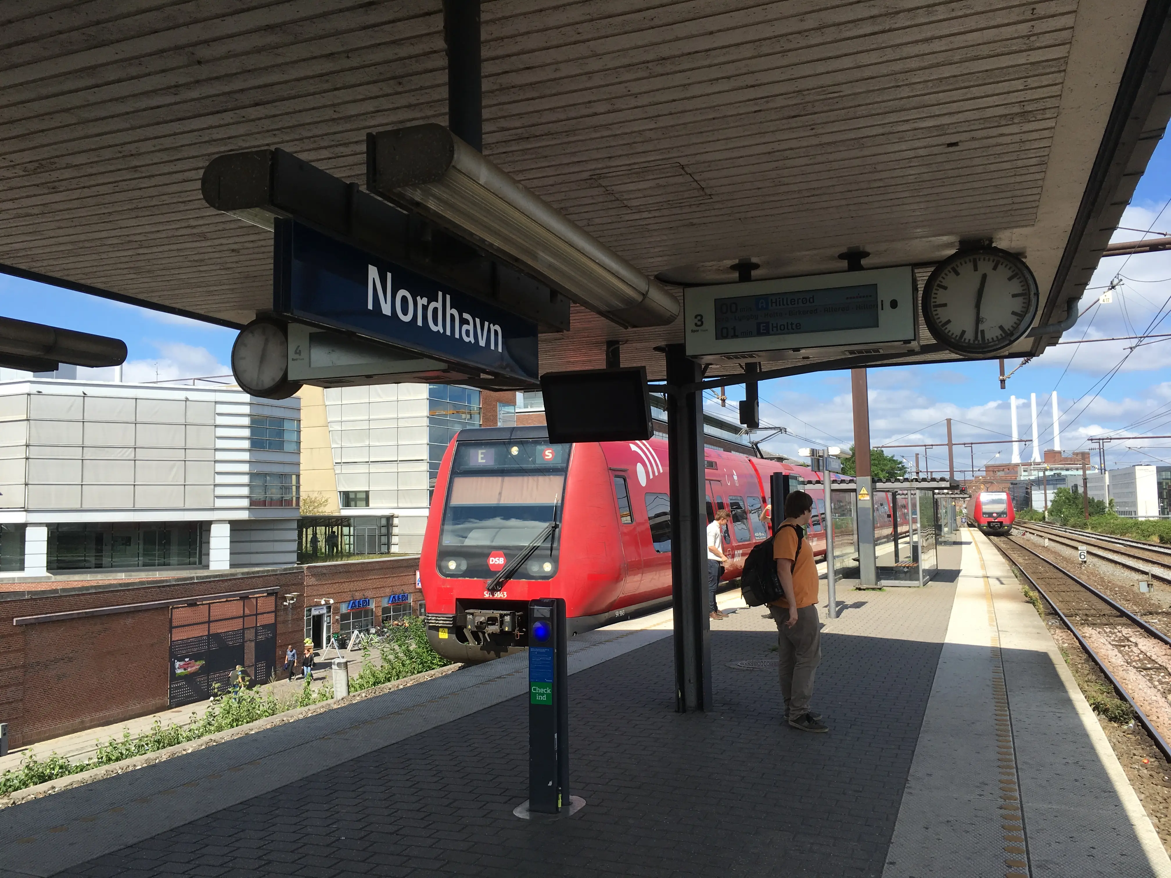 Billede af Nordhavn S-togstrinbræt.