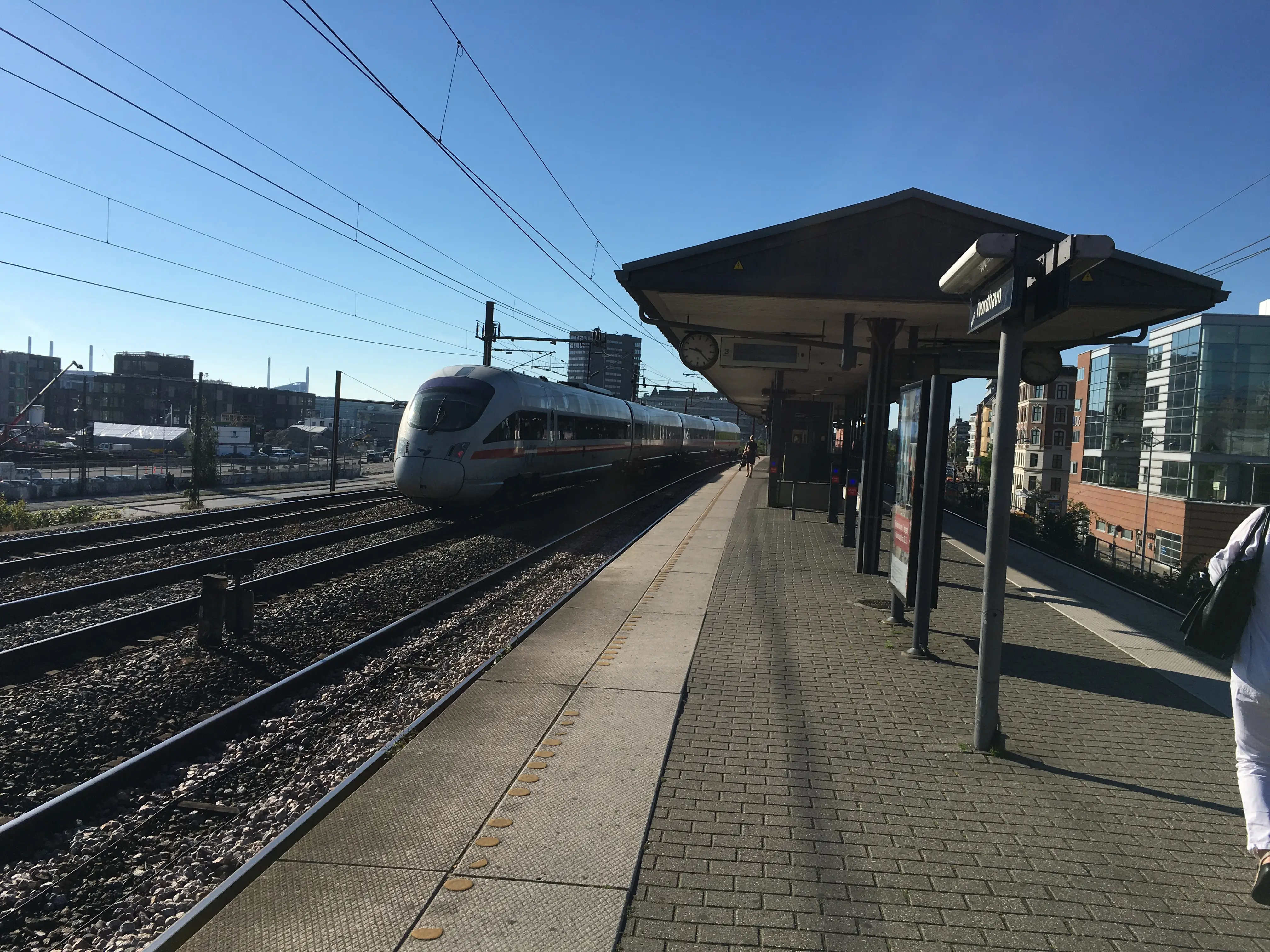 Billede af Nordhavn S-togstrinbræt.