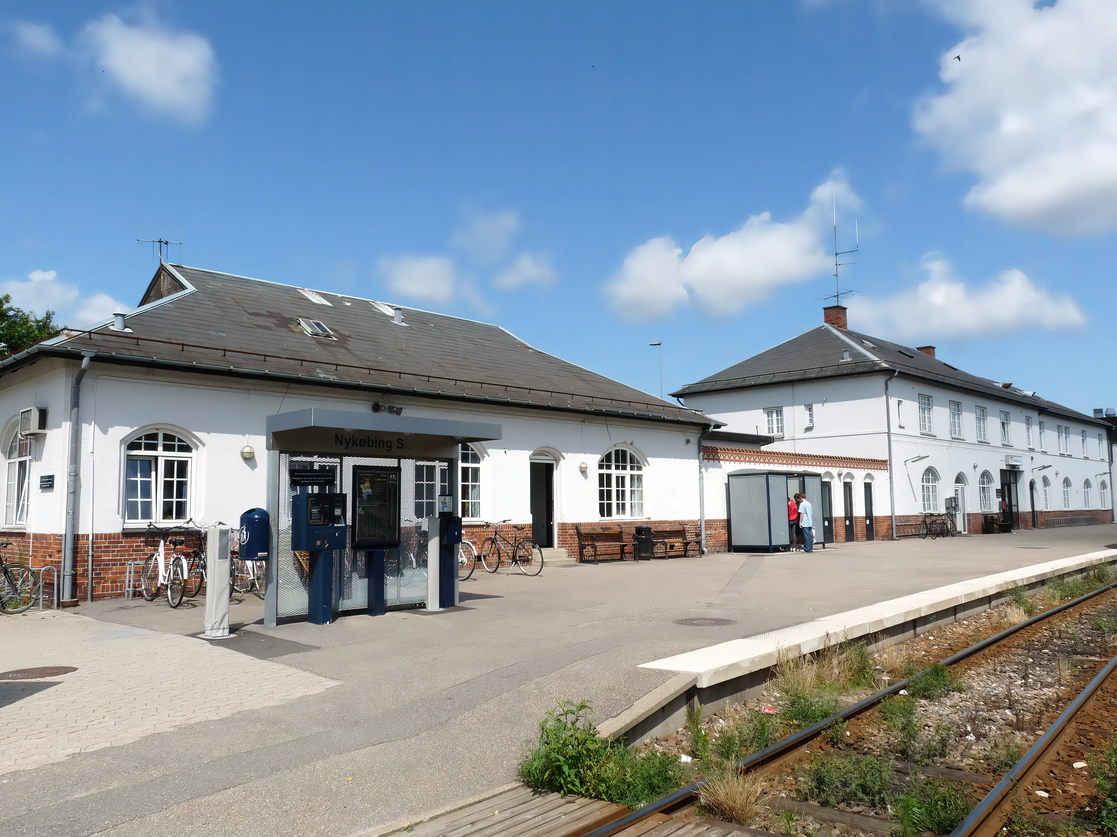Billede af Nykøbing Sjælland Station. Billede af Nykøbing Sjælland Station.