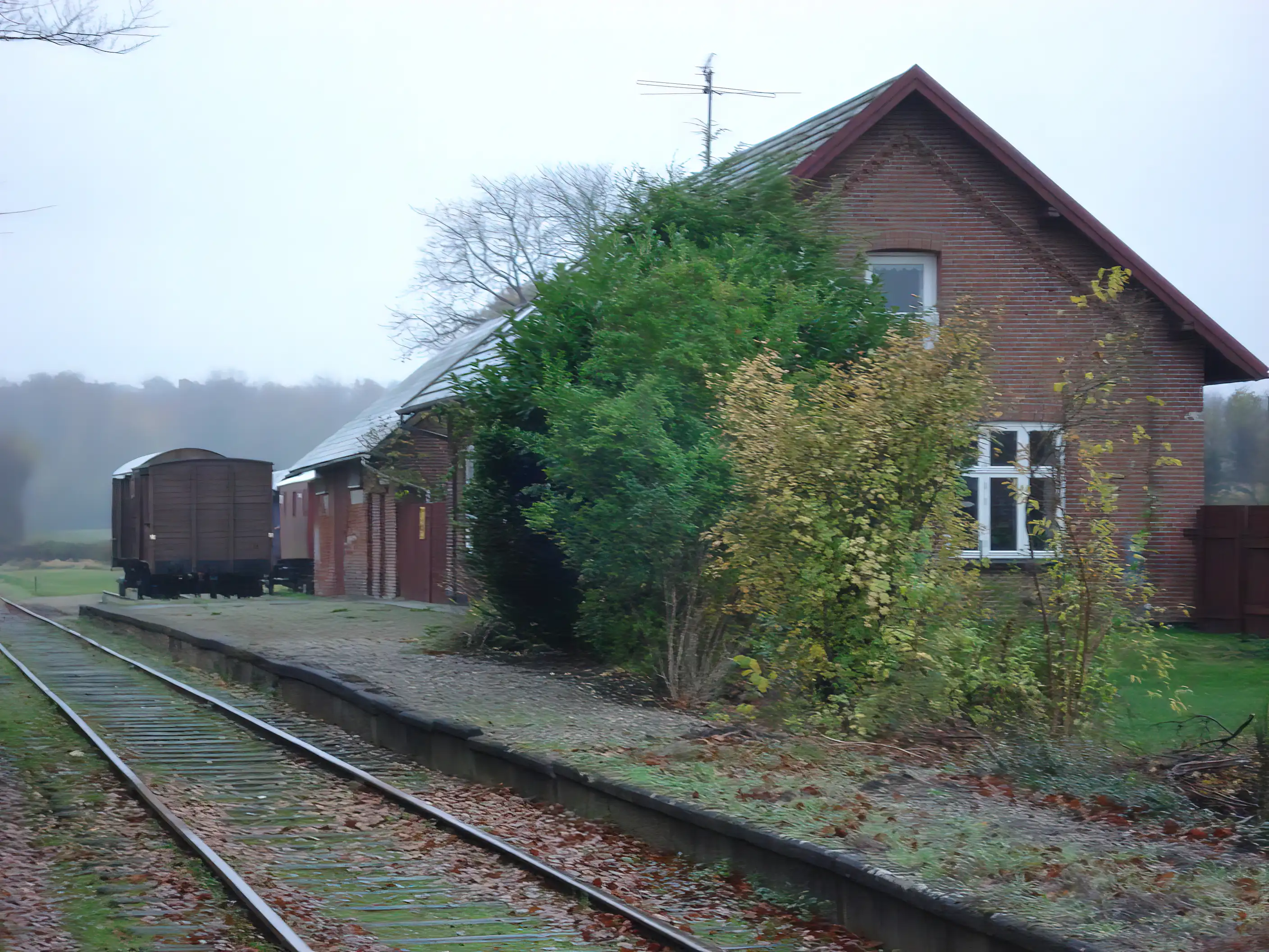 Billede af Nårup Station.