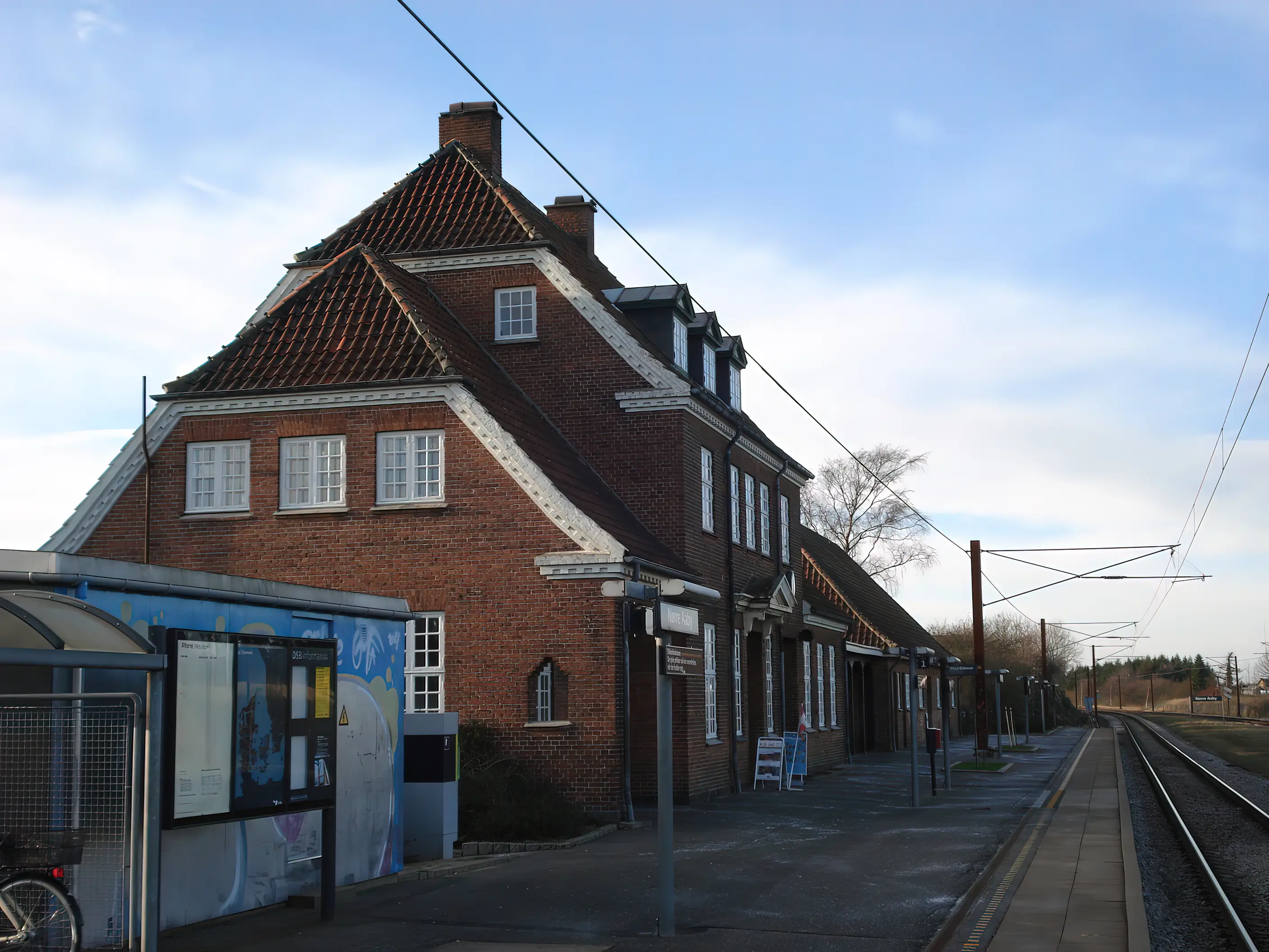 Billede af Nørre Aaby Station.