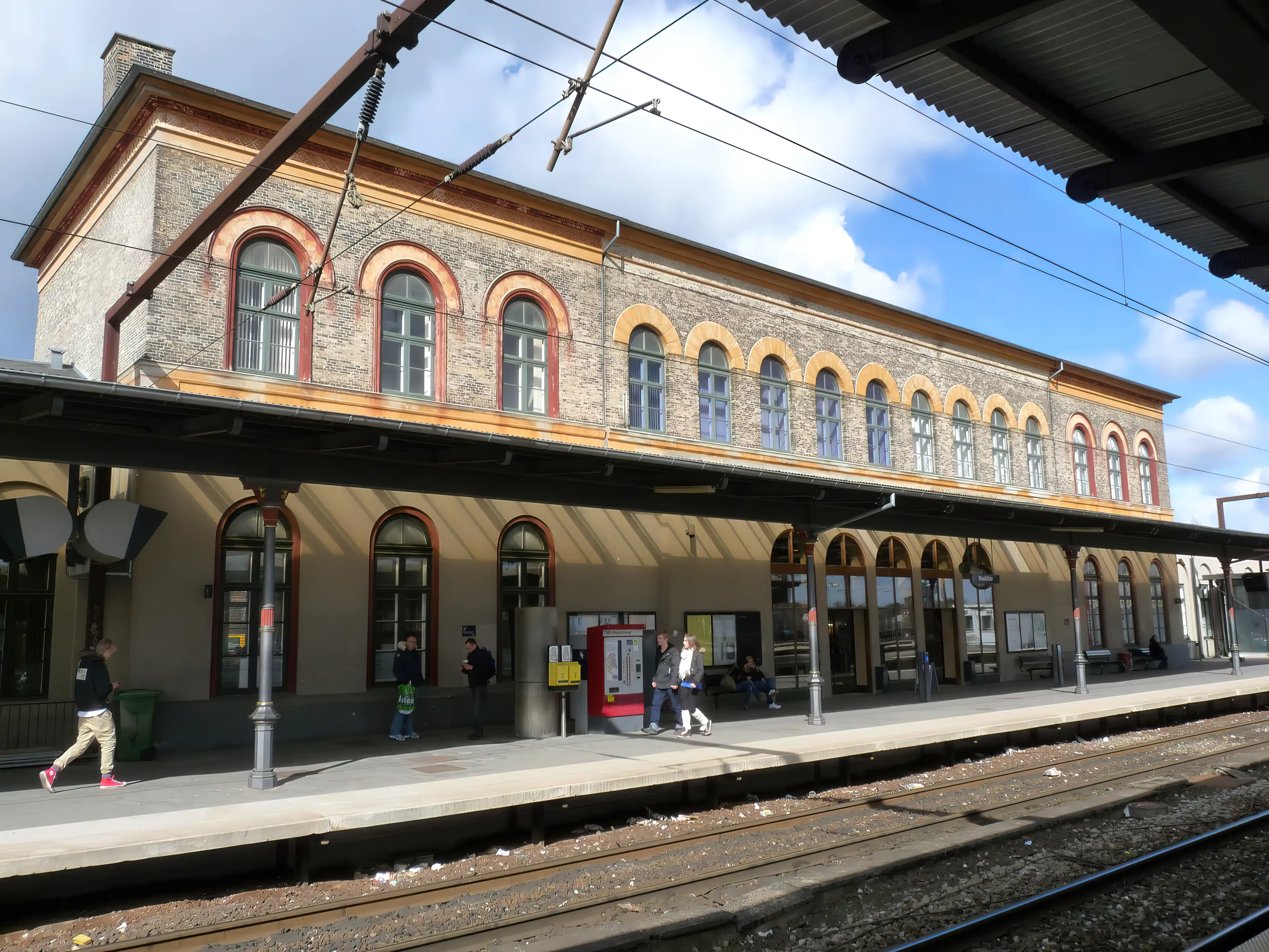 Billede af Roskilde Station.
