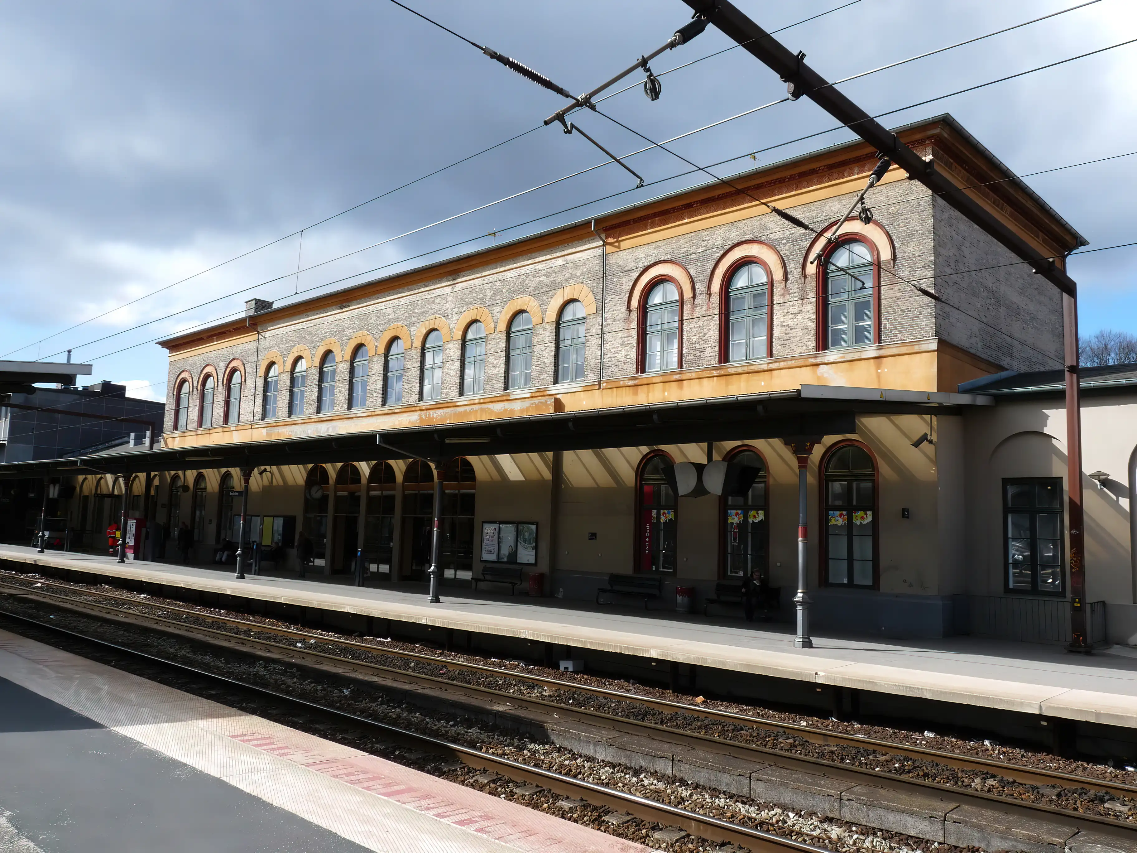 Billede af Roskilde Station.