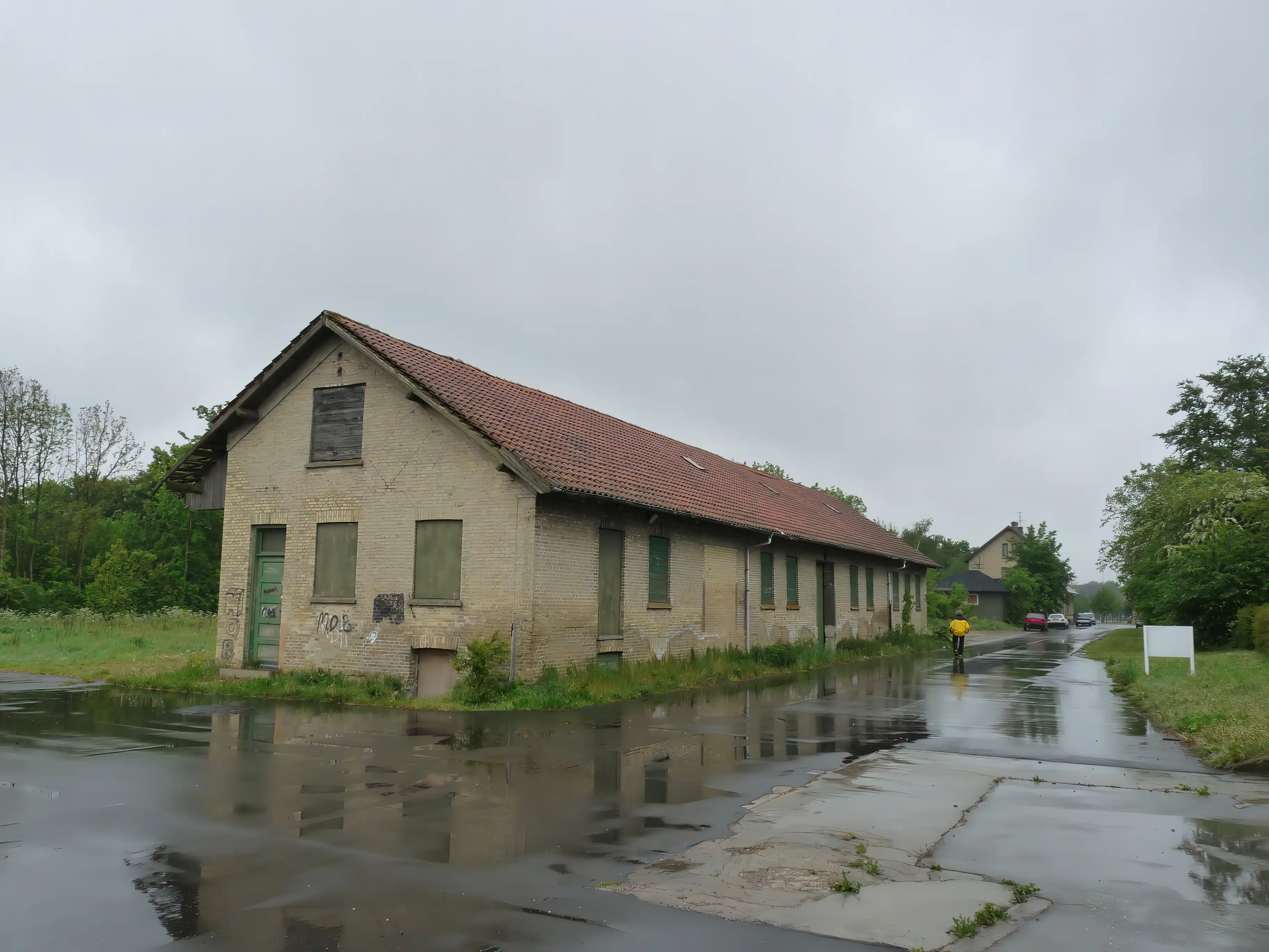 Billede af Rødby Stations pakhus. Billede af Rødby Stations pakhus.
