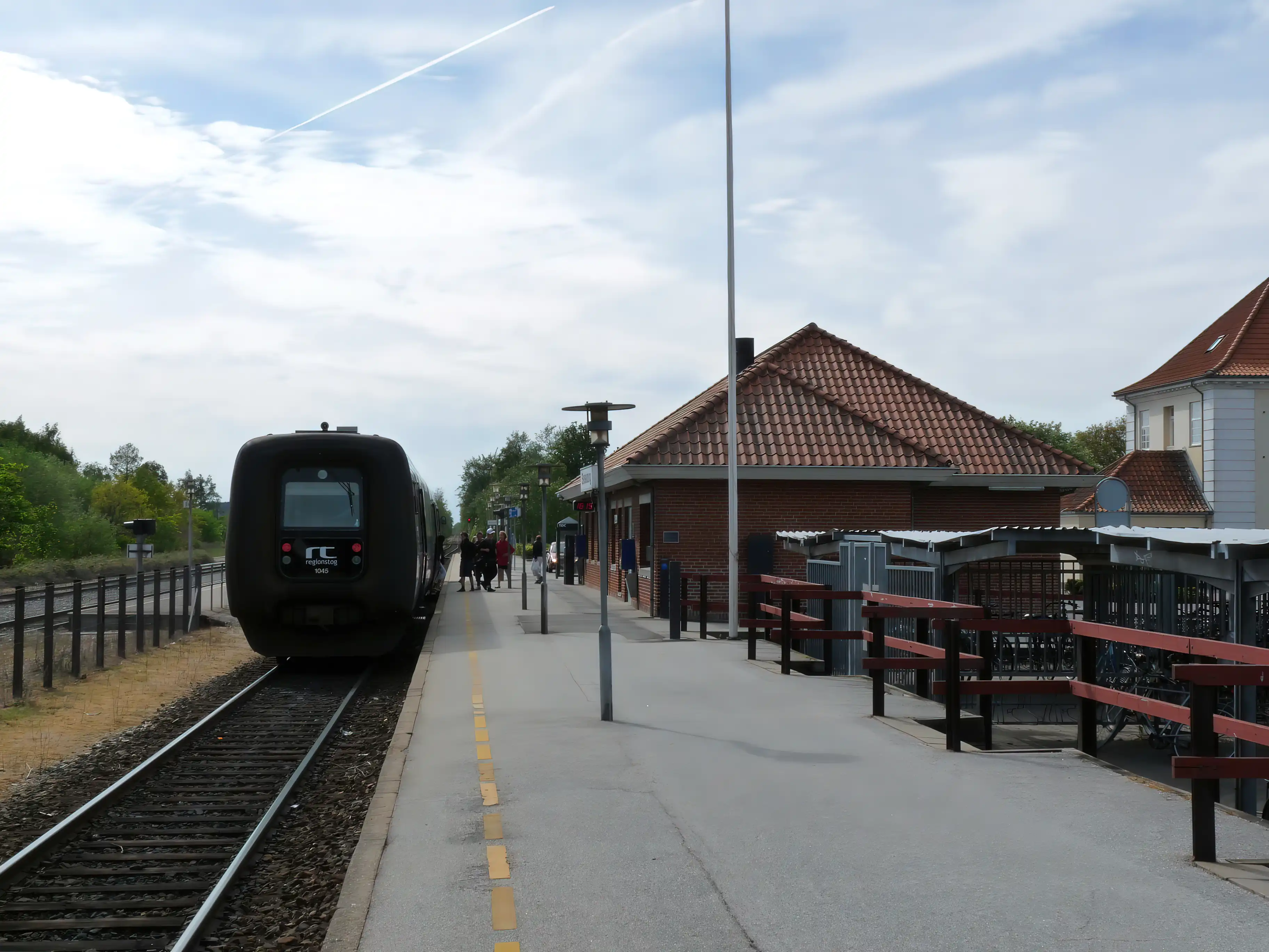Billede af Sakskøbing Station. Billede af Sakskøbing Station.