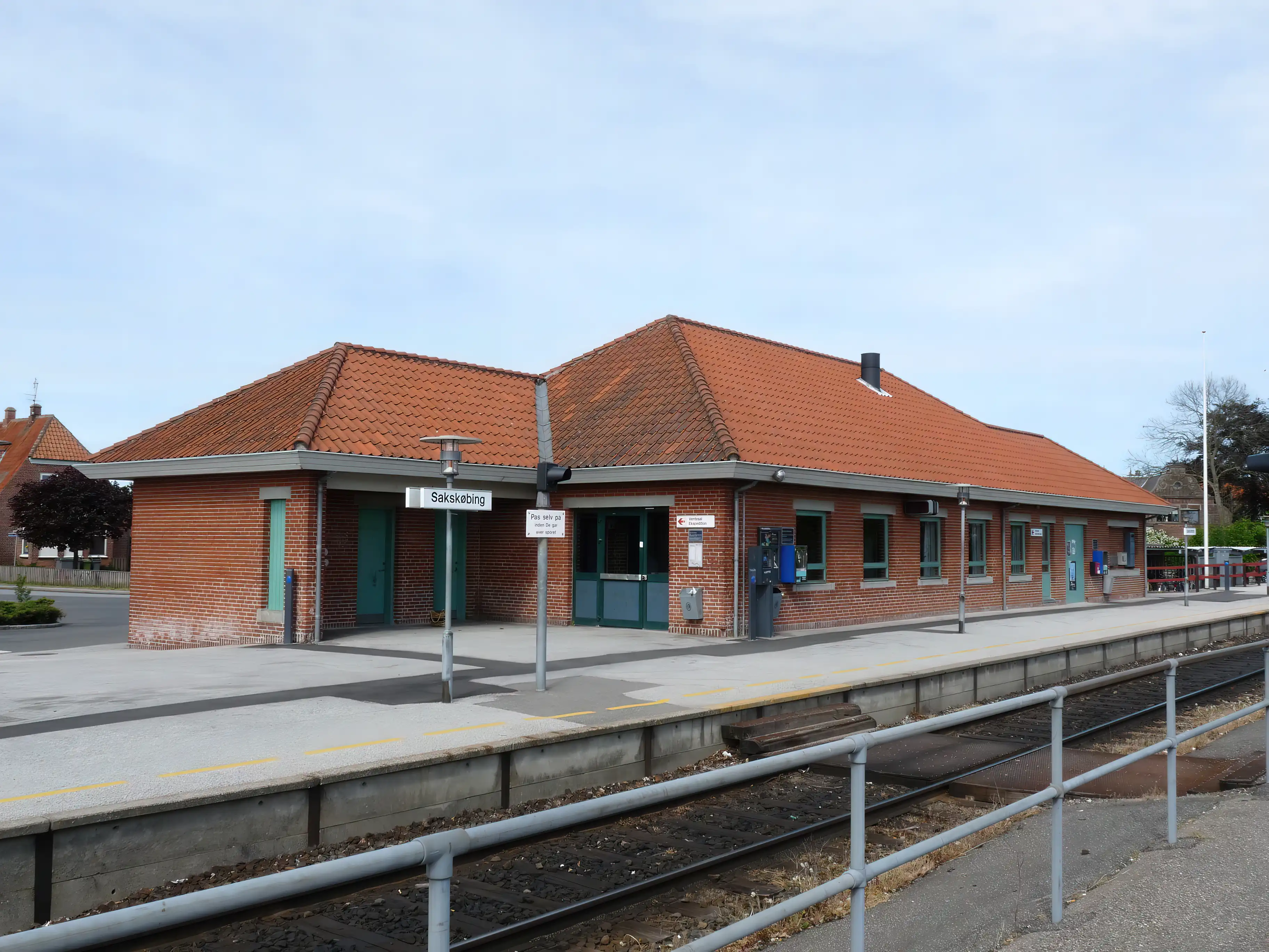 Billede af Sakskøbing Station. Billede af Sakskøbing Station.