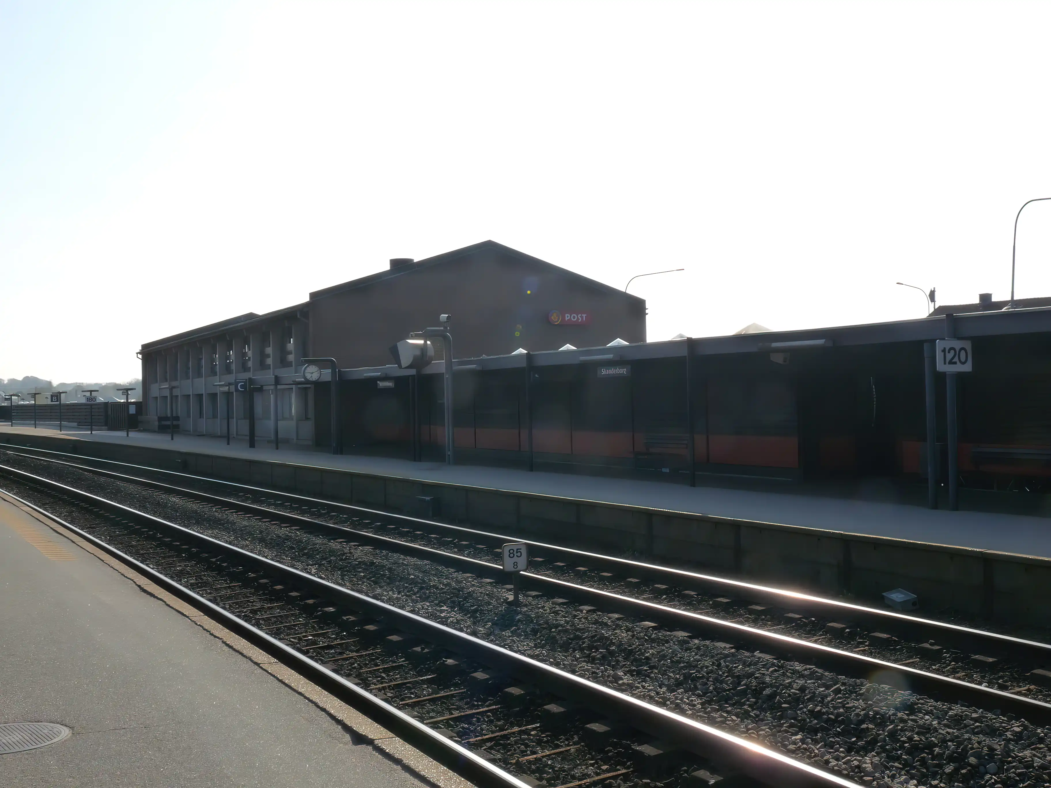 Billede af Skanderborg Station. Billede af Skanderborg Station.