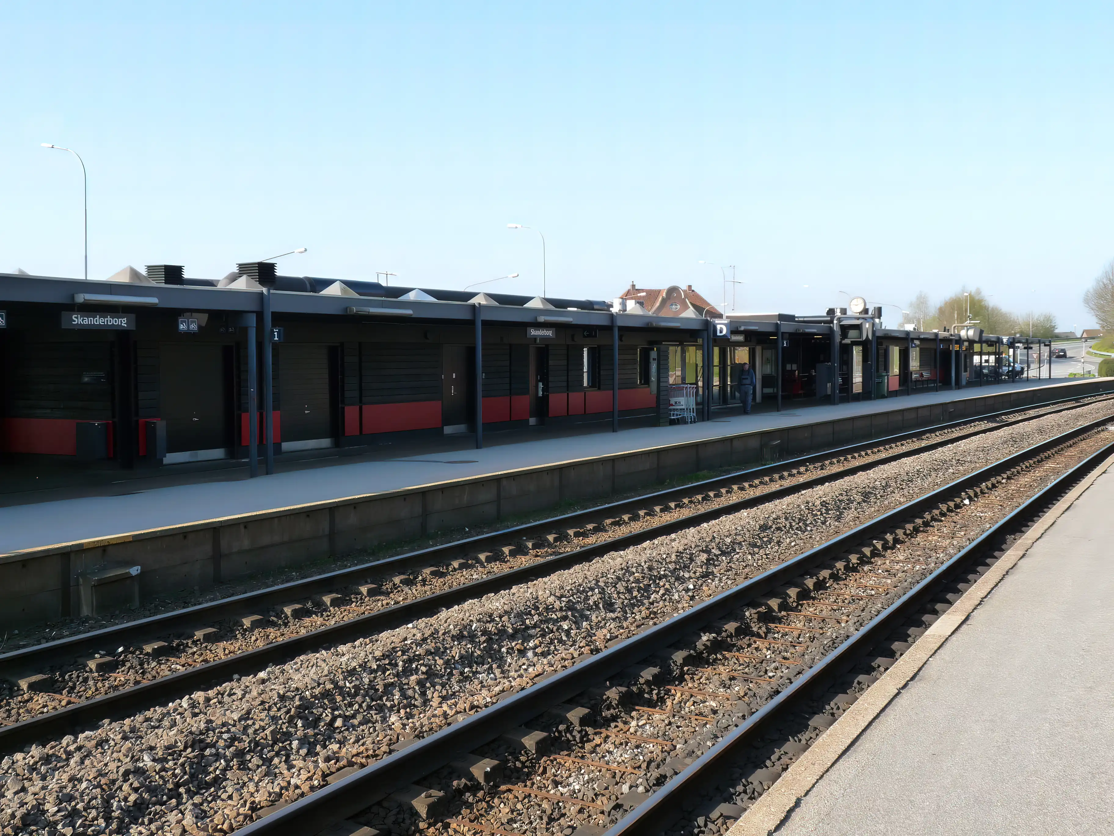 Billede af Skanderborg Station. Billede af Skanderborg Station.