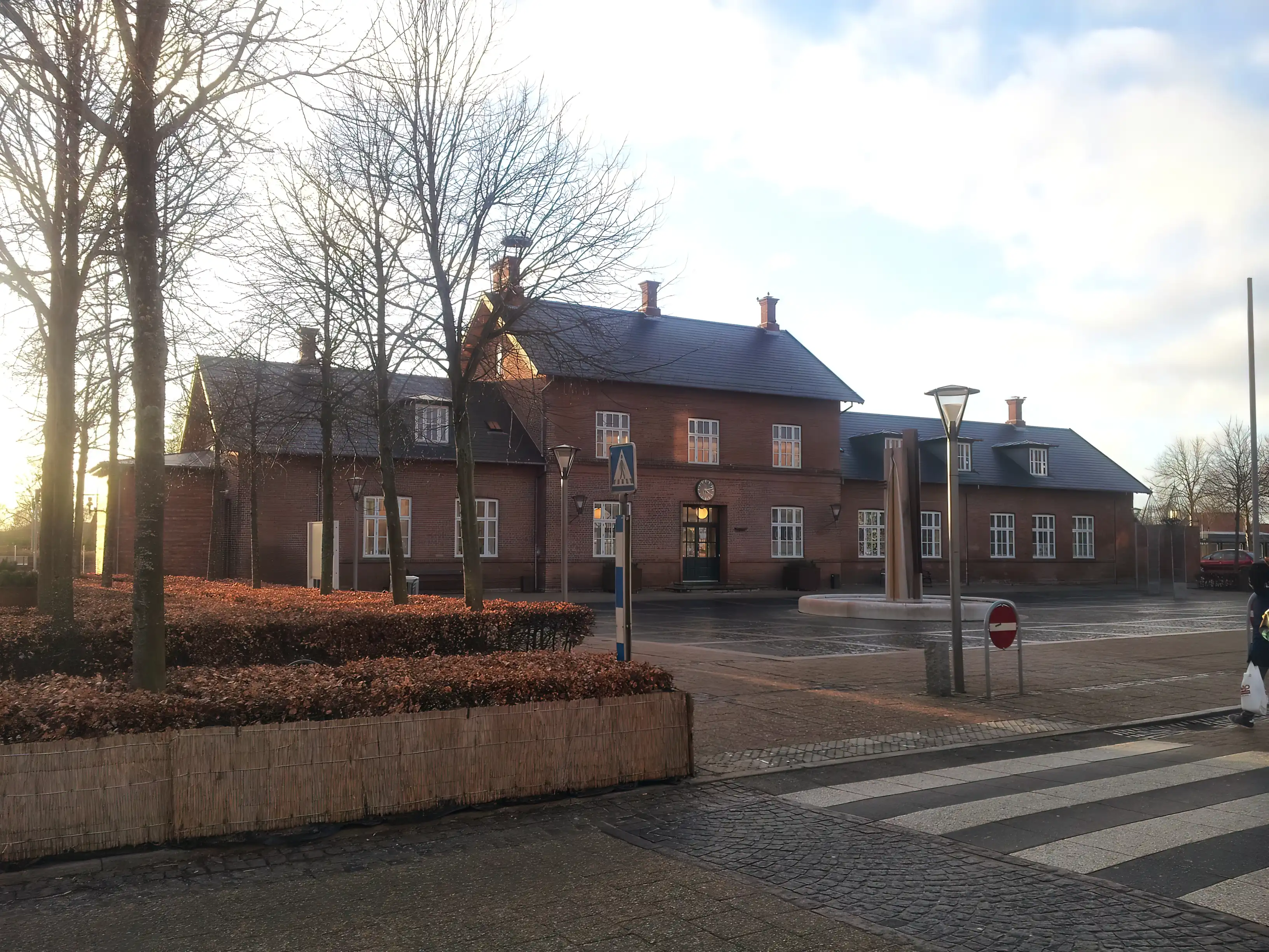 Billede af Skjern Station. Billede af Skjern Station.