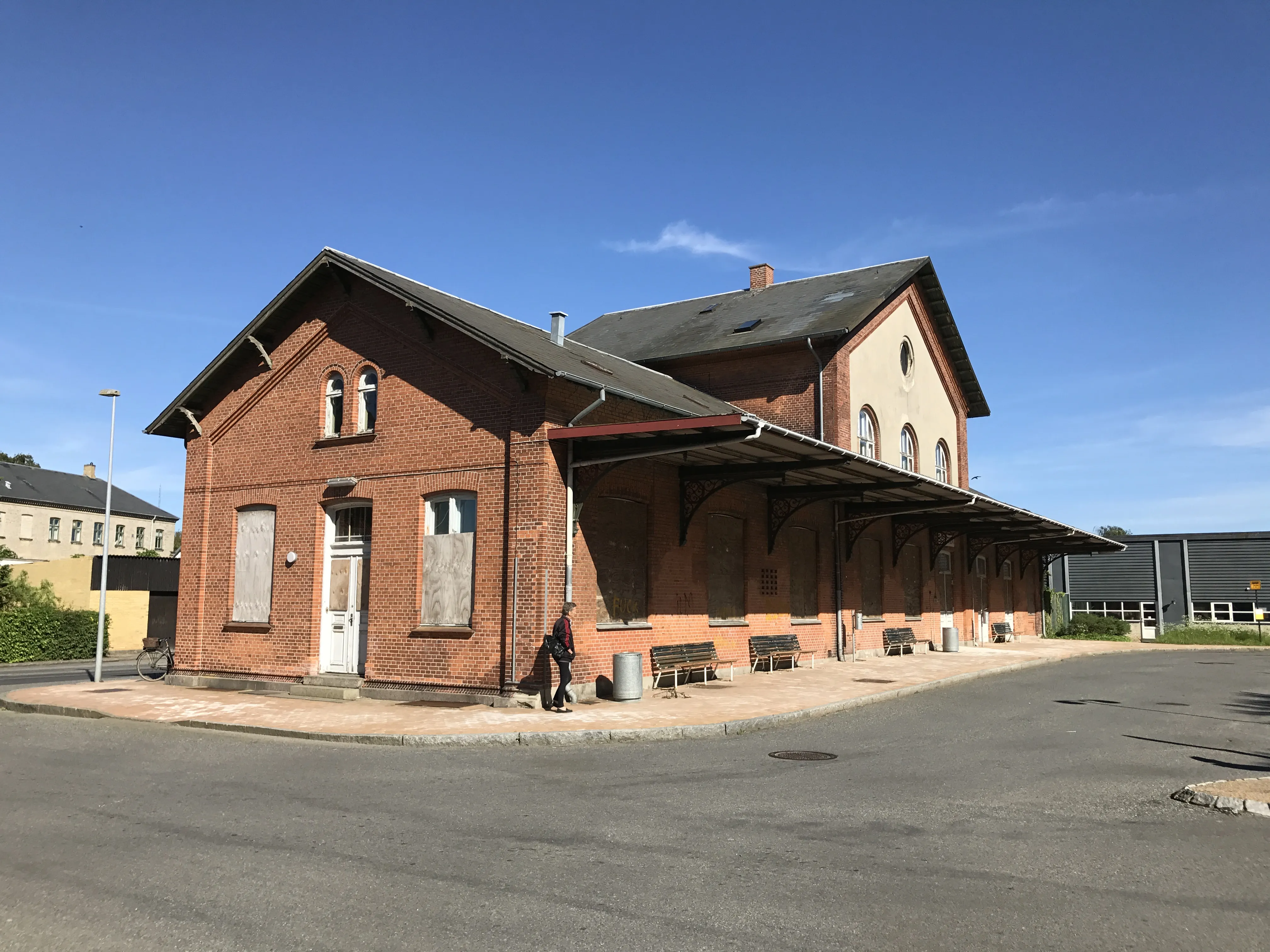 Billede af Skælskør Station. Billede af Skælskør Station.