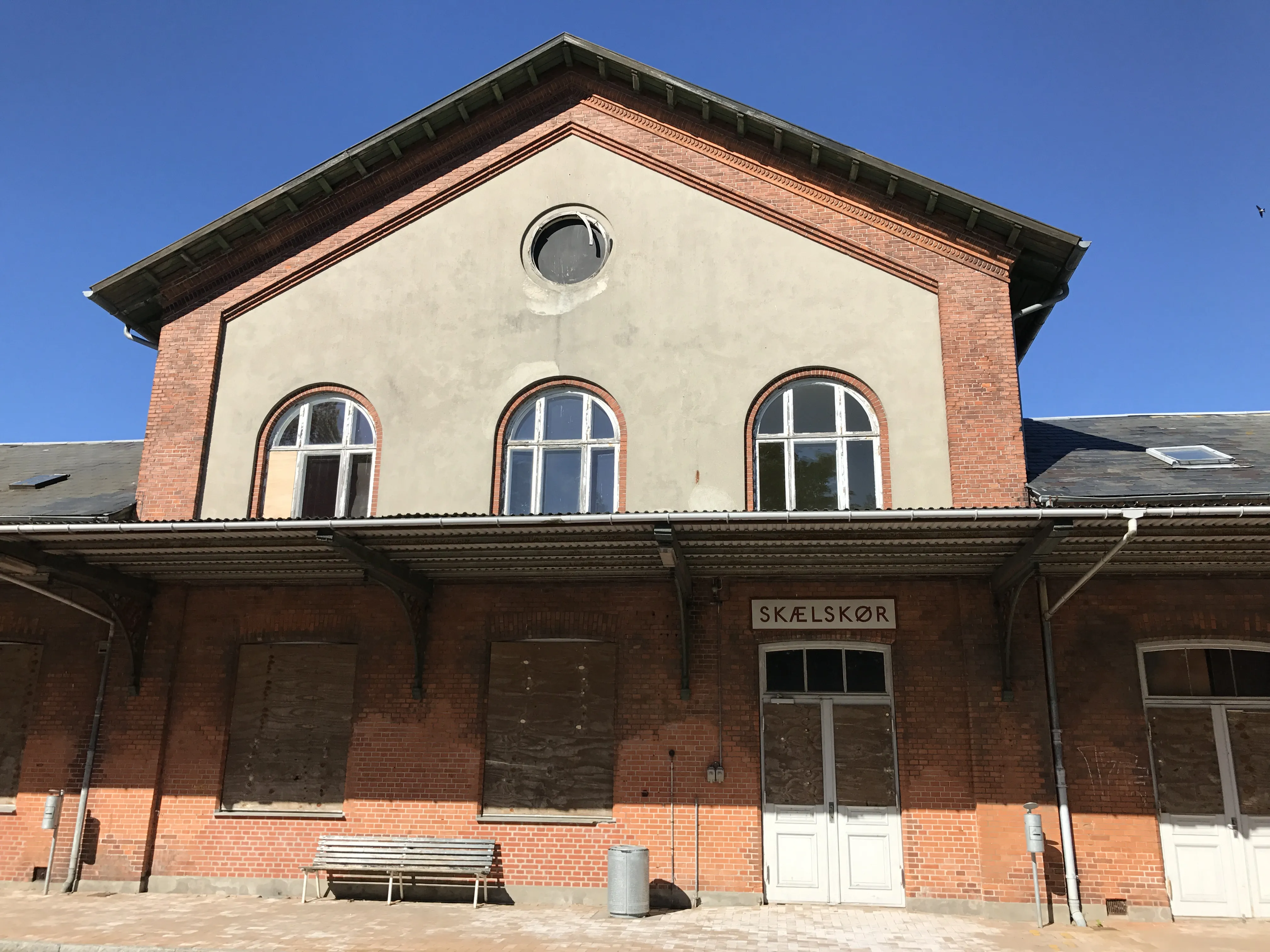 Billede af Skælskør Station. Billede af Skælskør Station.