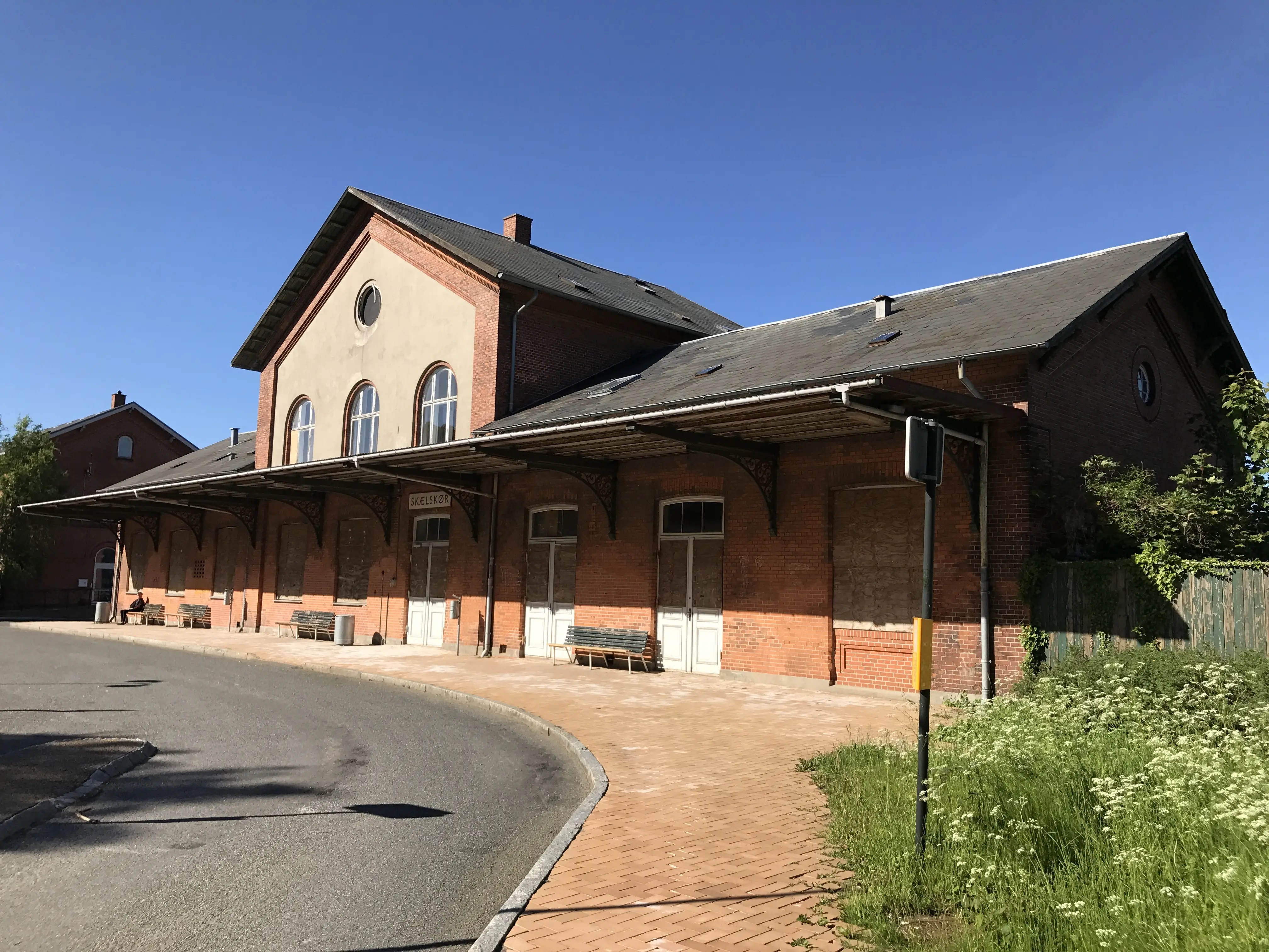 Billede af Skælskør Station. Billede af Skælskør Station.