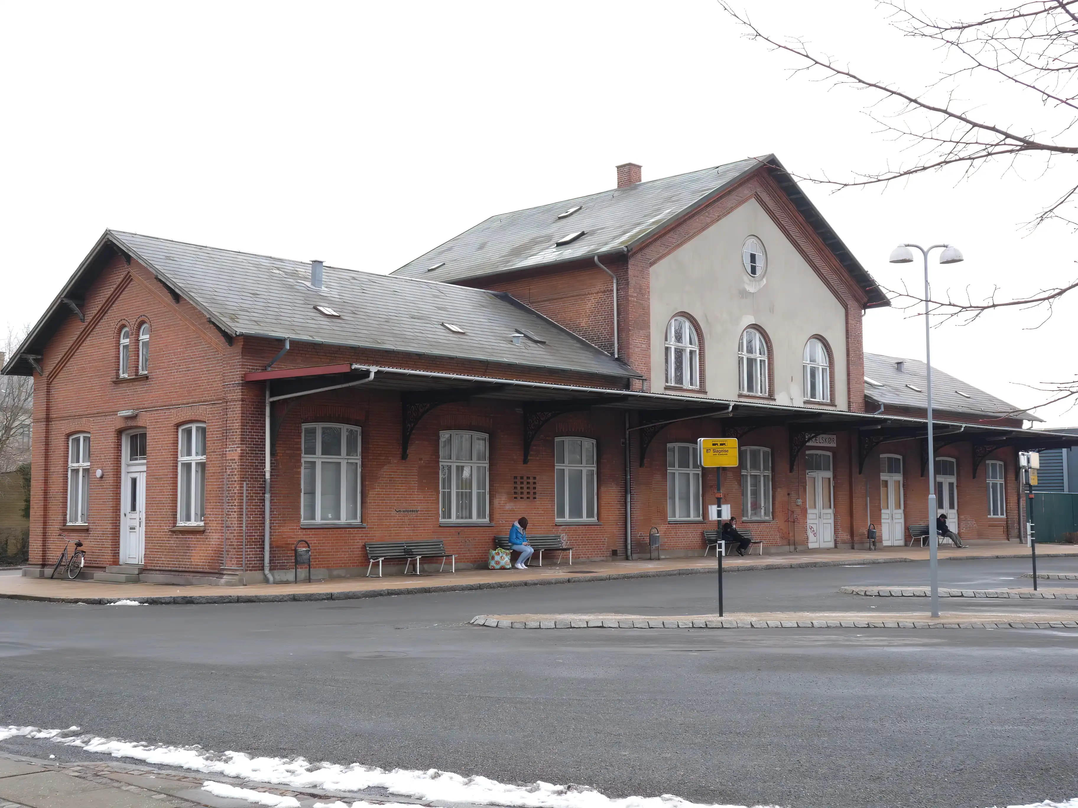 Billede af Skælskør Station. Billede af Skælskør Station.