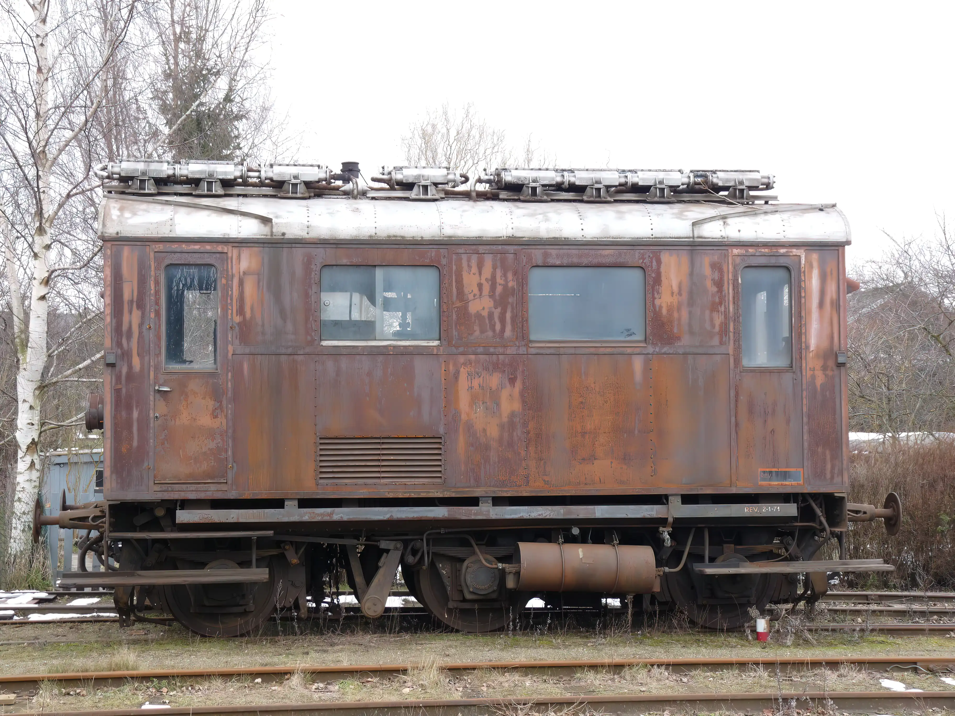 Billede af tog ud for Skælskør Station. Billede af tog ud for Skælskør Station.