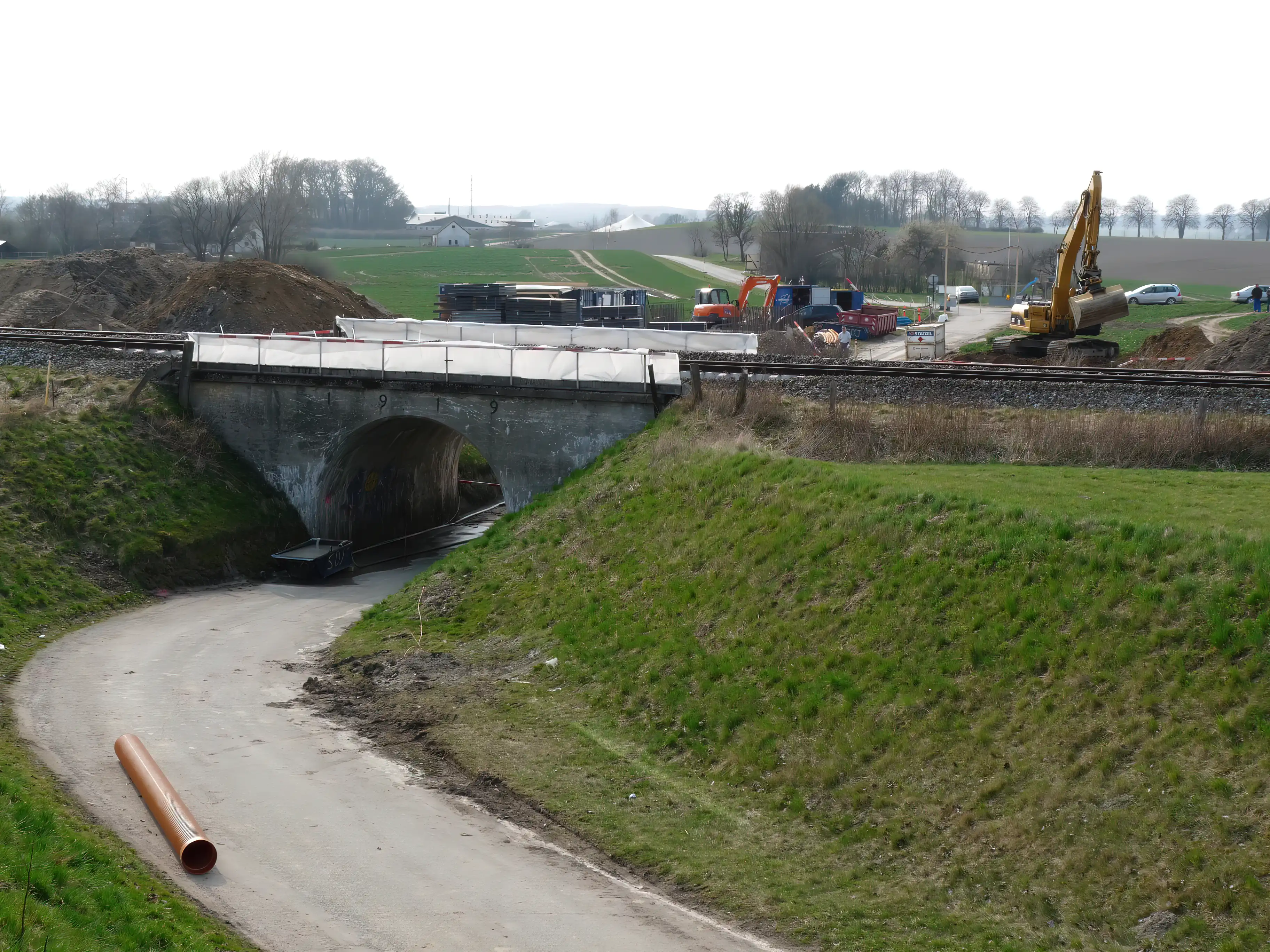 Billede af Søgård Trinbræt - Trinbræt er nedrevet, men Søgård Trinbræt har ligget her. Billede af Søgård Trinbræt - Trinbræt er nedrevet, men Søgård Trinbræt har ligget her.