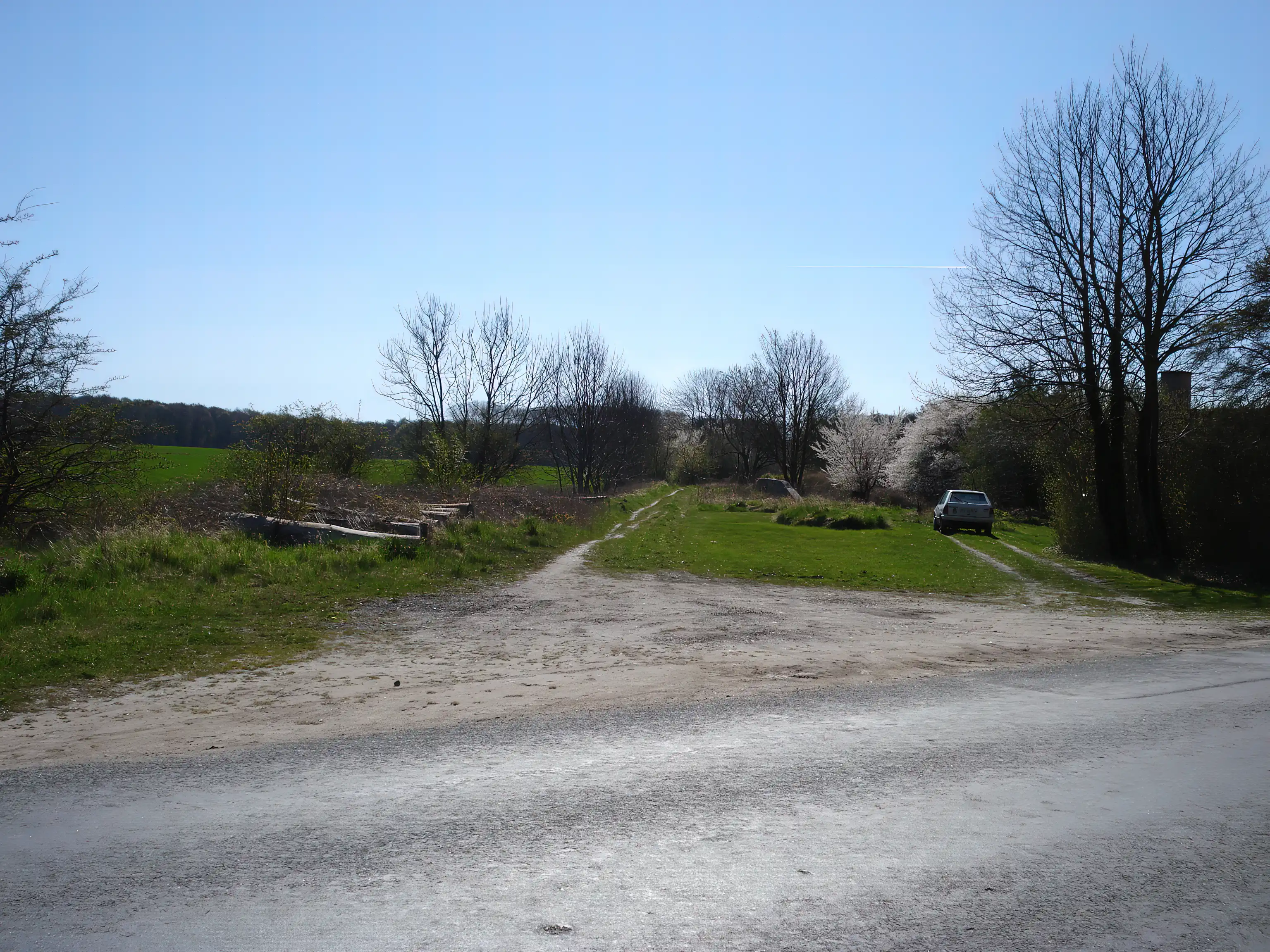 Billede af Trellerup Trinbræt med Sidespor - Trinbræt med Sidespor er nedrevet, men Trellerup Trinbræt med Sidespor har ligget her.