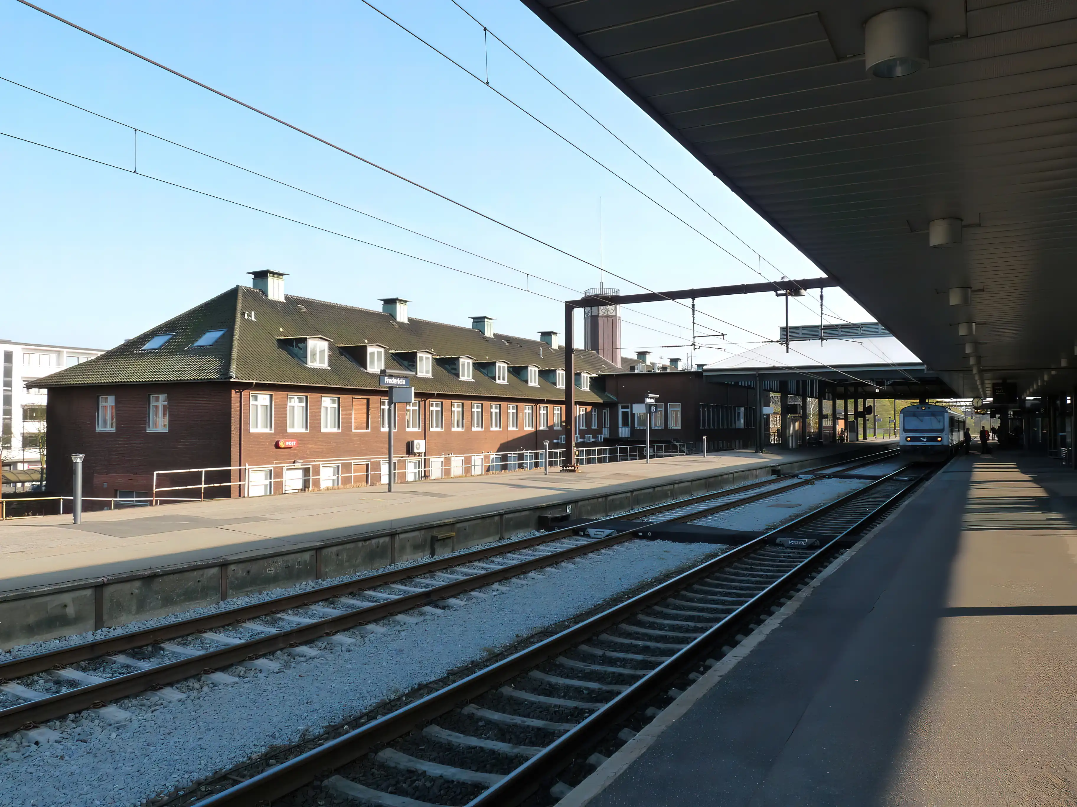 Billede af Fredericia Banegård. Billede af Fredericia Banegård.