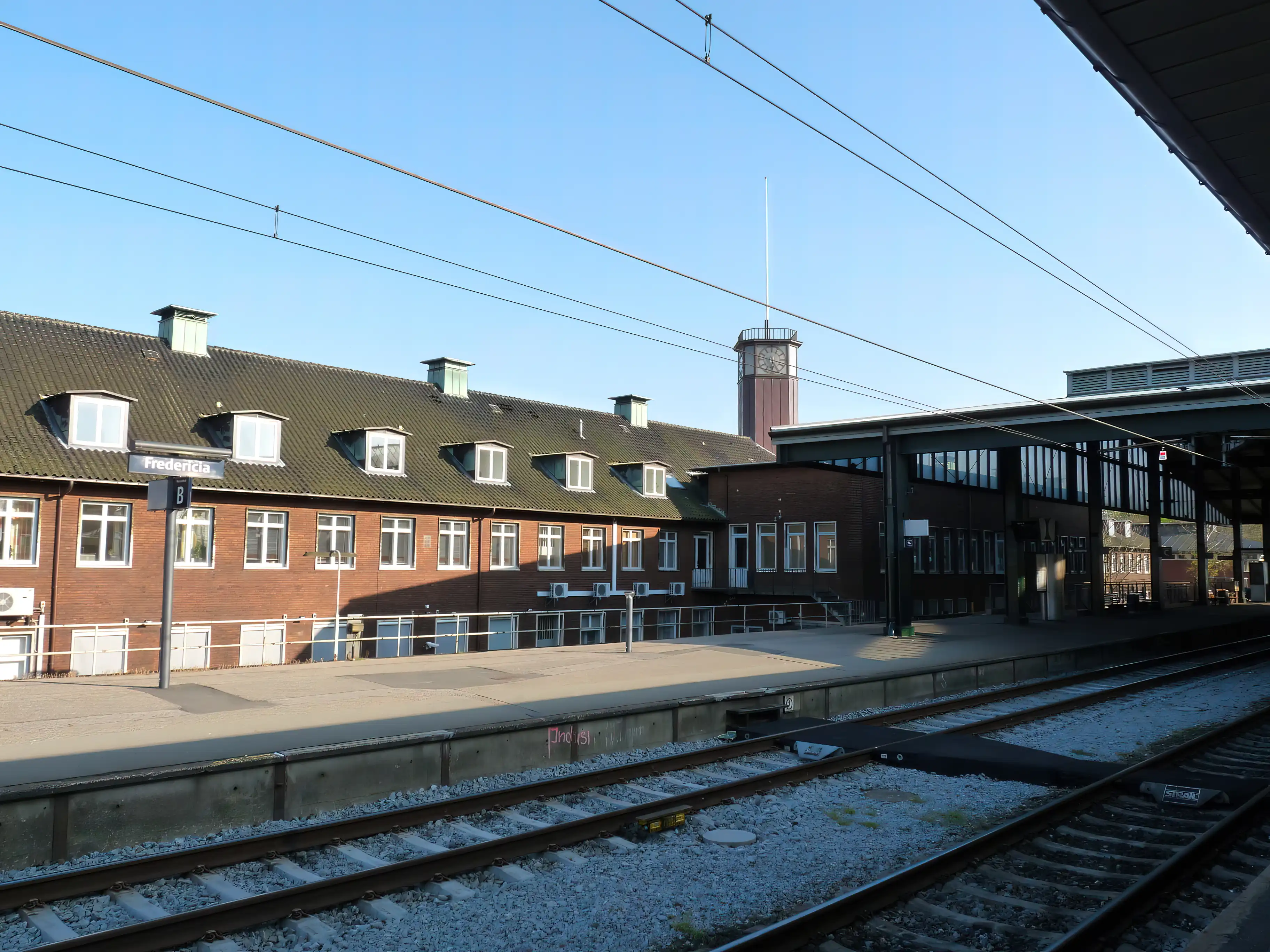 Billede af Fredericia Banegård. Billede af Fredericia Banegård.