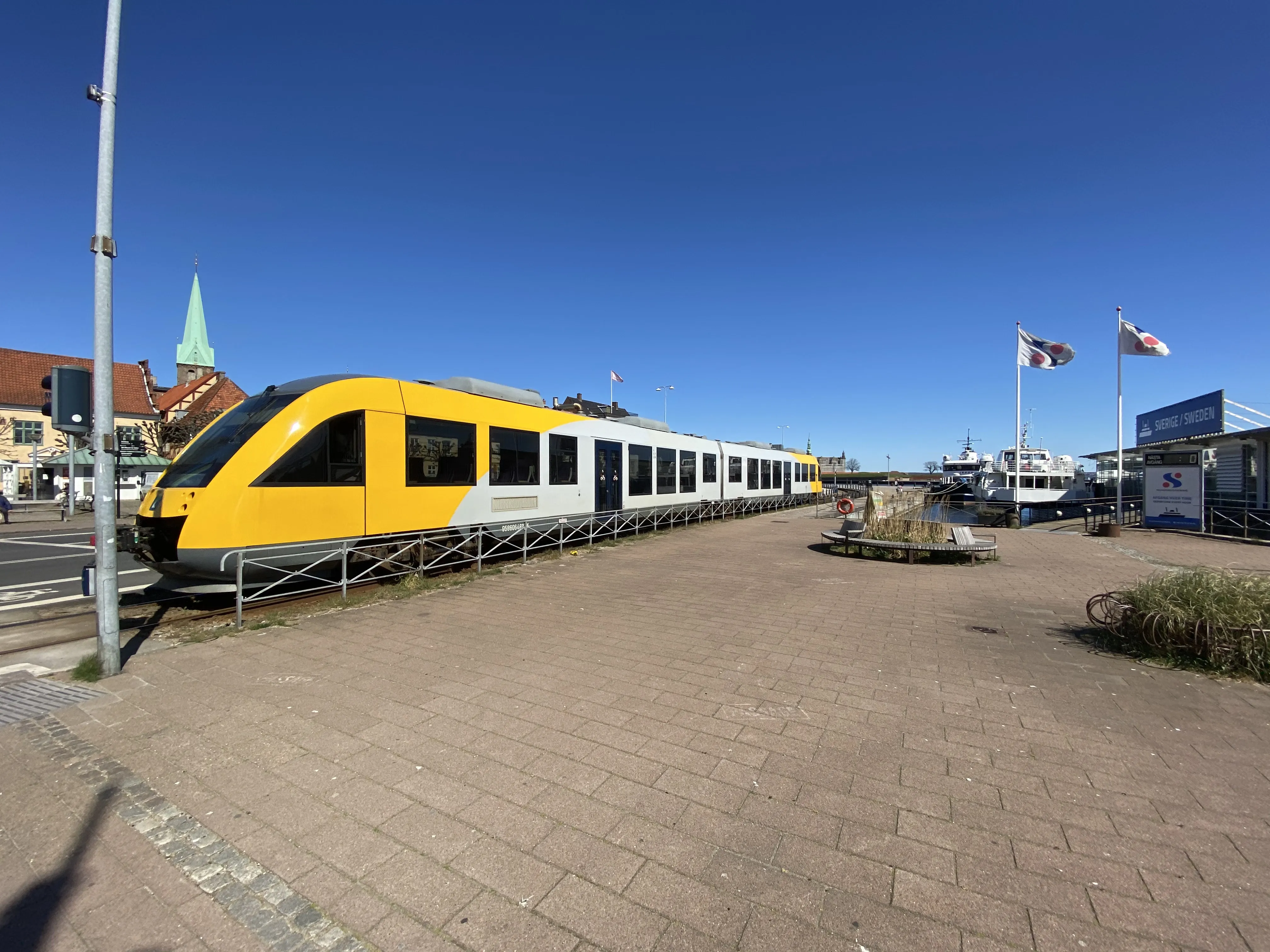 Billede af Havnepladsen Trinbræt - Trinbræt er nedrevet, men Havnepladsen Trinbræt har ligget her.