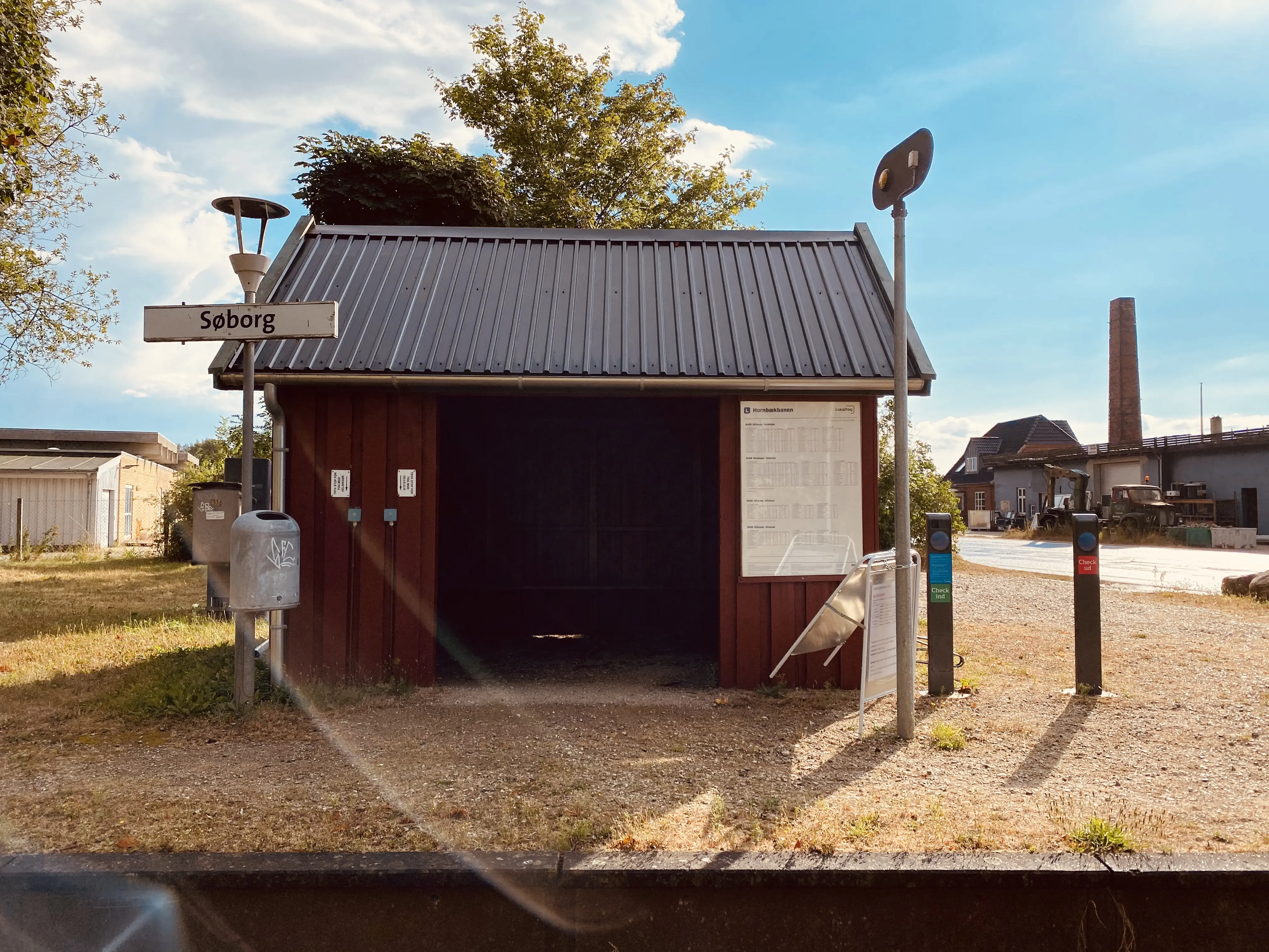 Billede af Søborg Trinbræt. Billede af Søborg Trinbræt.