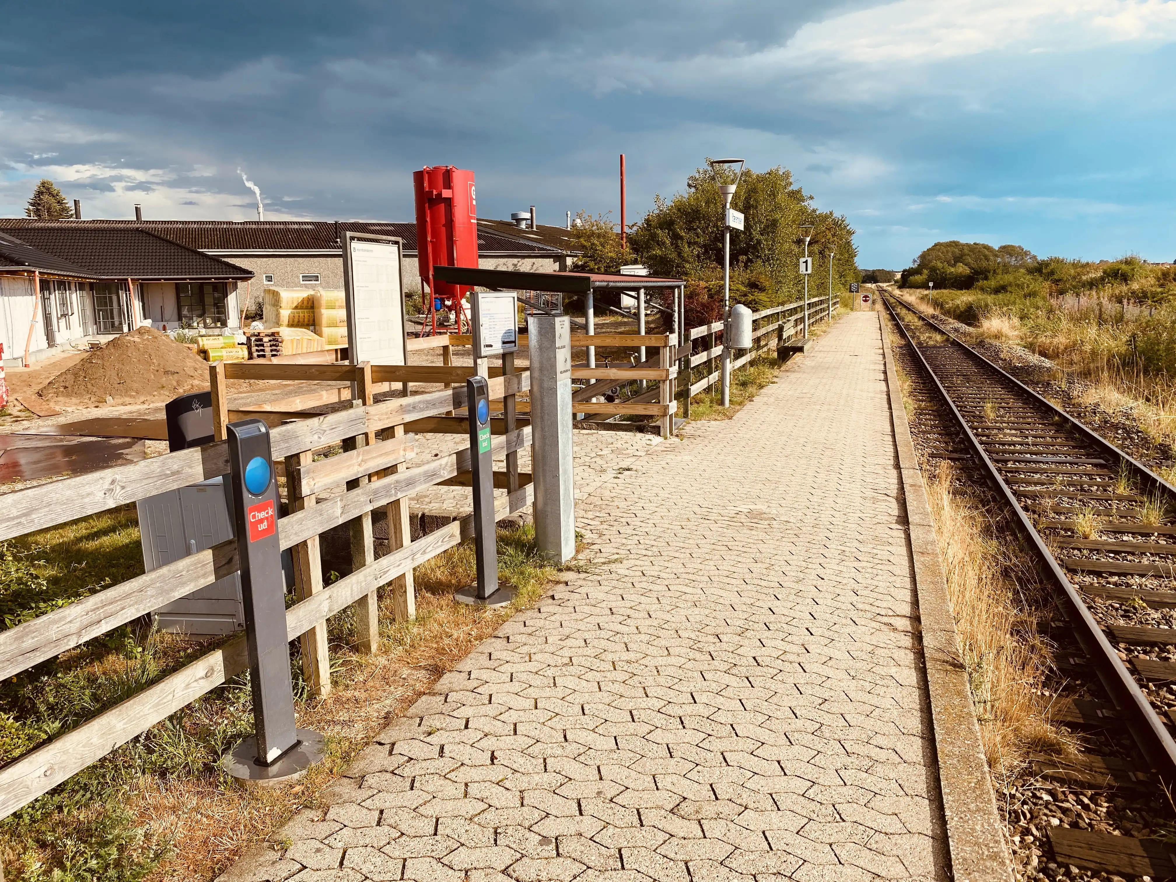 Billede af Stæremosen Trinbræt. Billede af Stæremosen Trinbræt.