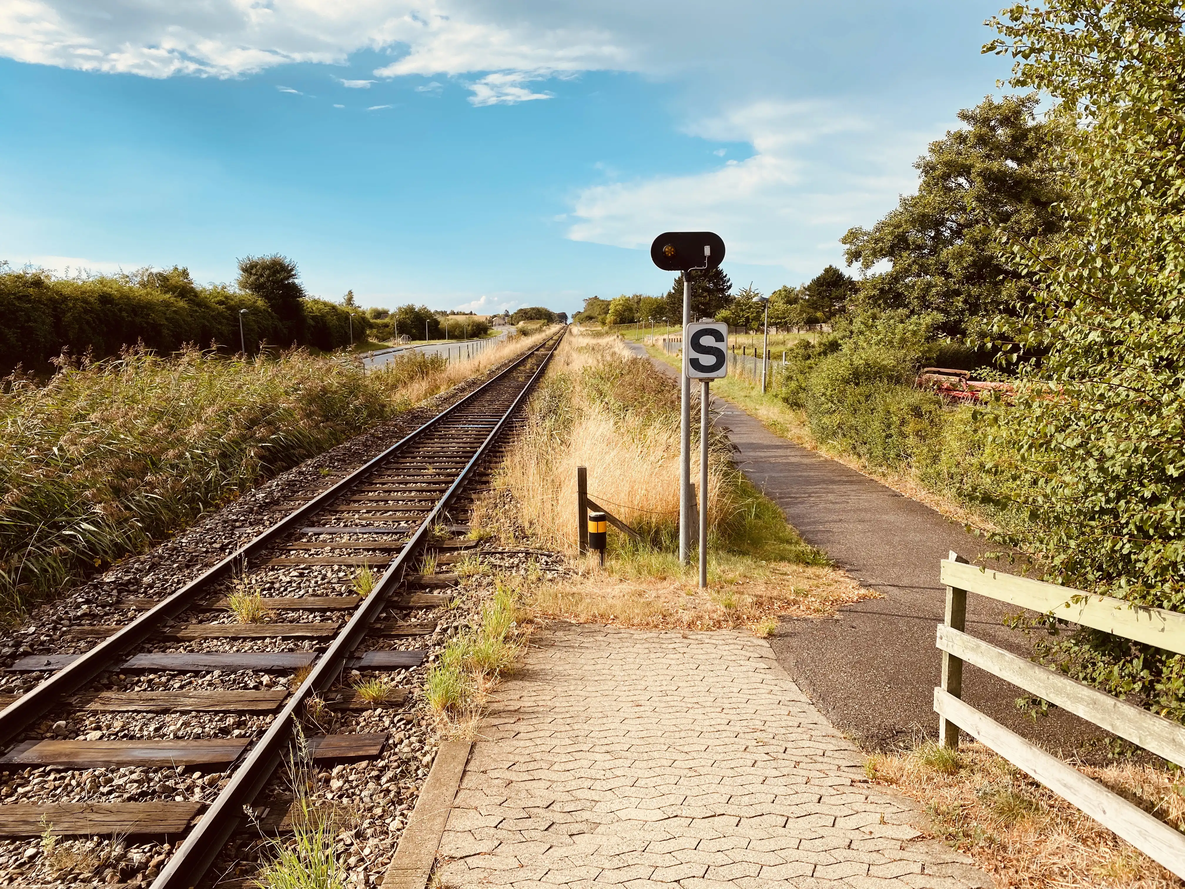 Billede af Stæremosen Trinbræt. Billede af Stæremosen Trinbræt.