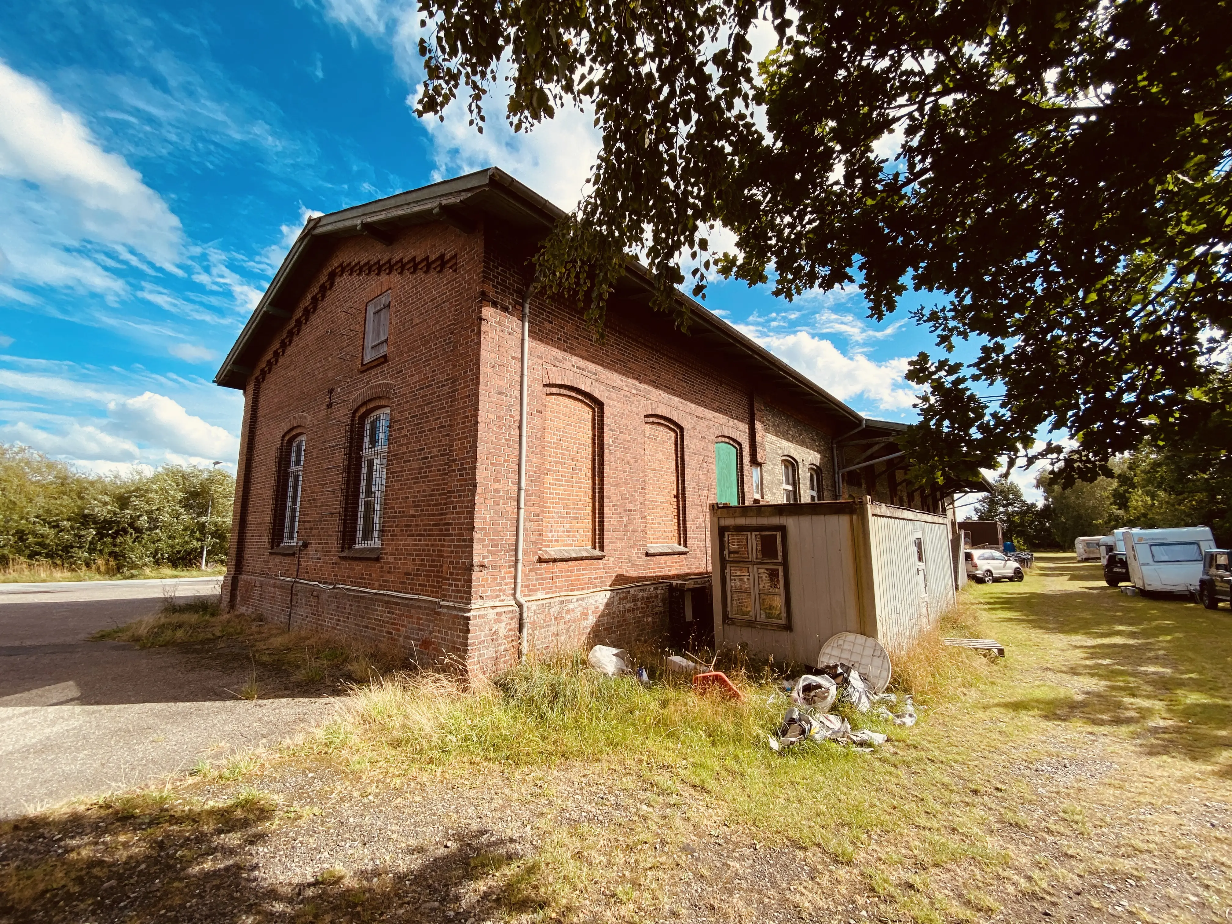 Billede af Tønder H Stations varehus. Billede af Tønder H Stations varehus.