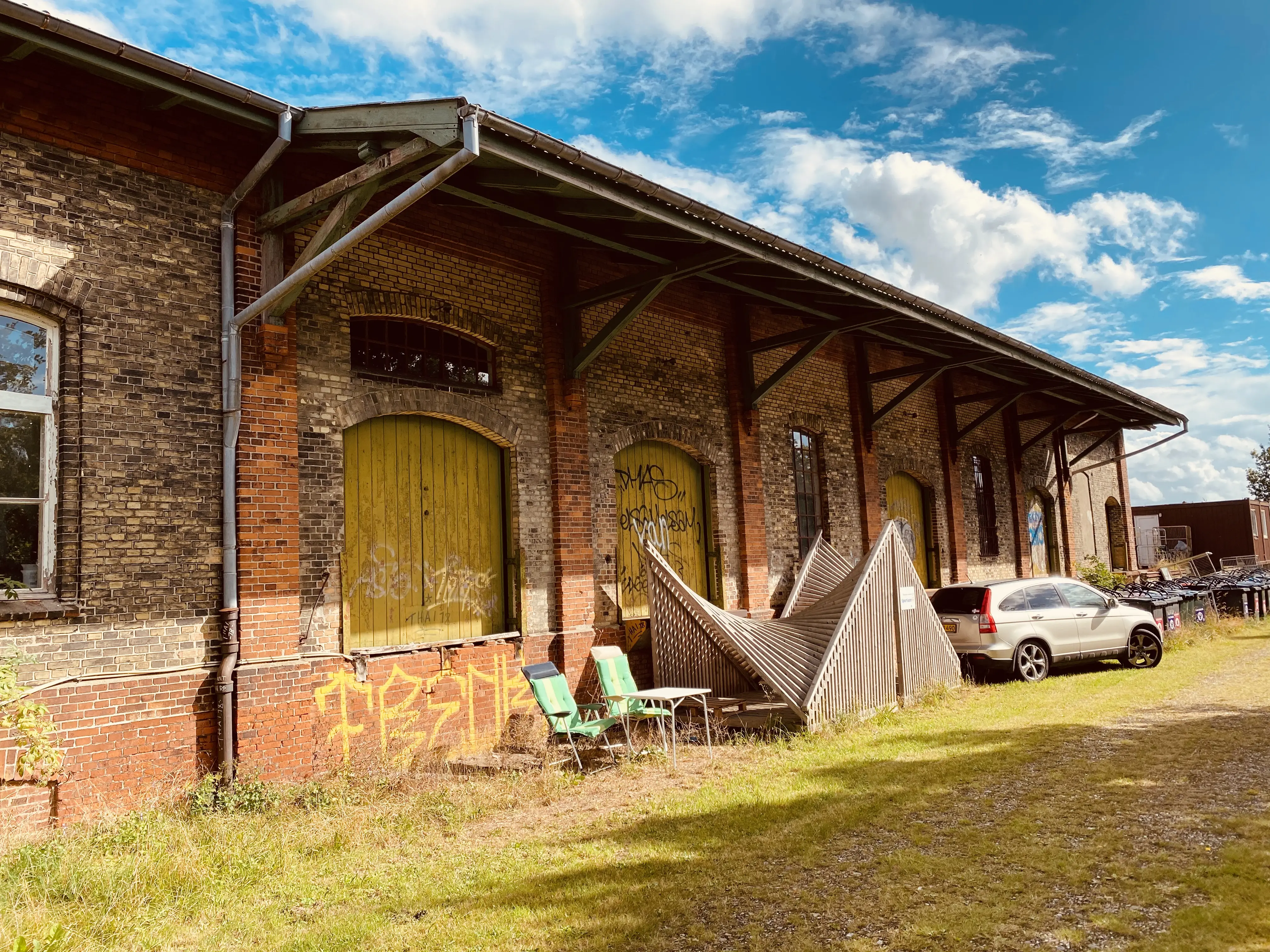 Billede af Tønder H Stations varehus. Billede af Tønder H Stations varehus.