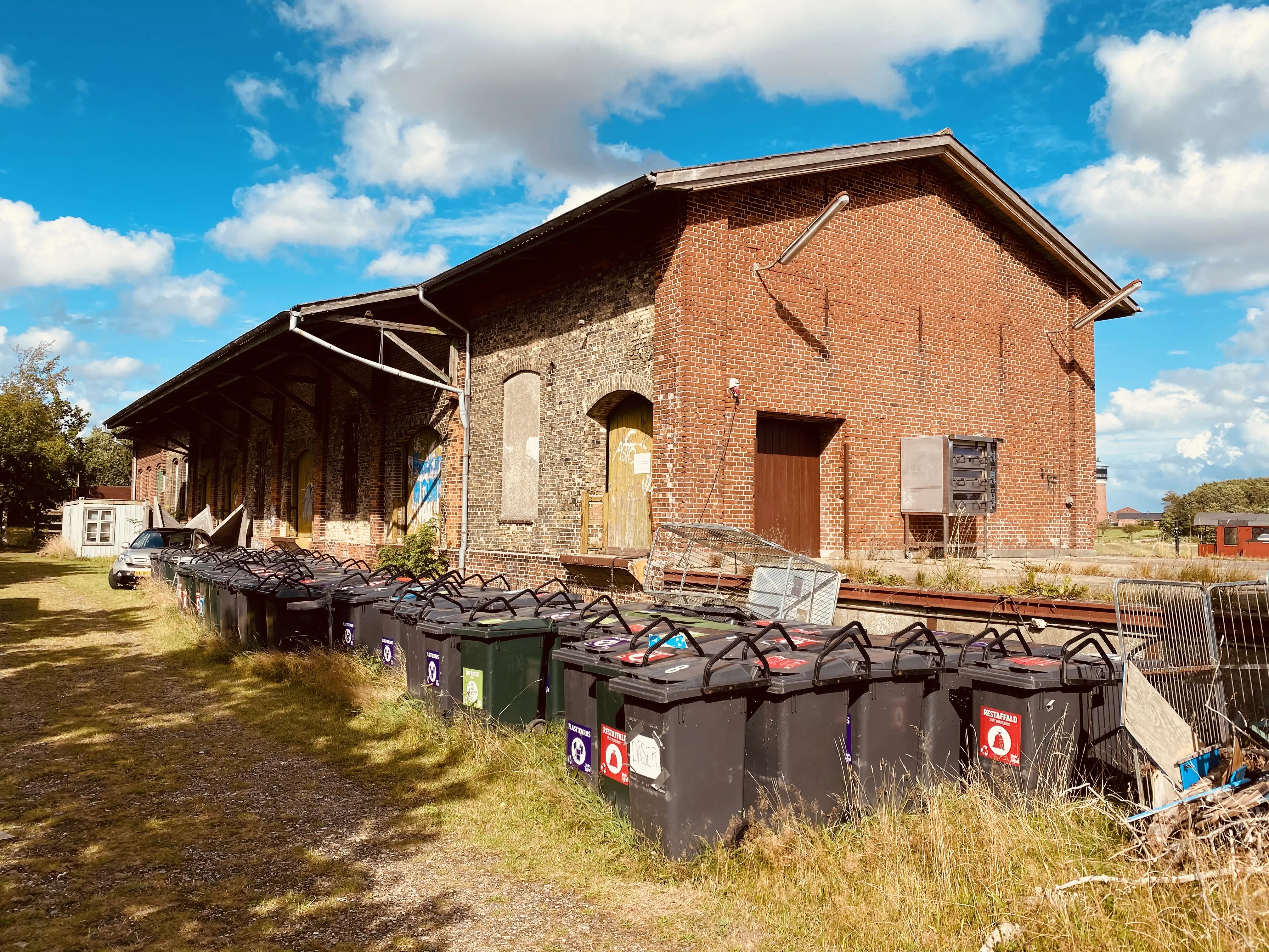 Billede af Tønder H Stations varehus. Billede af Tønder H Stations varehus.